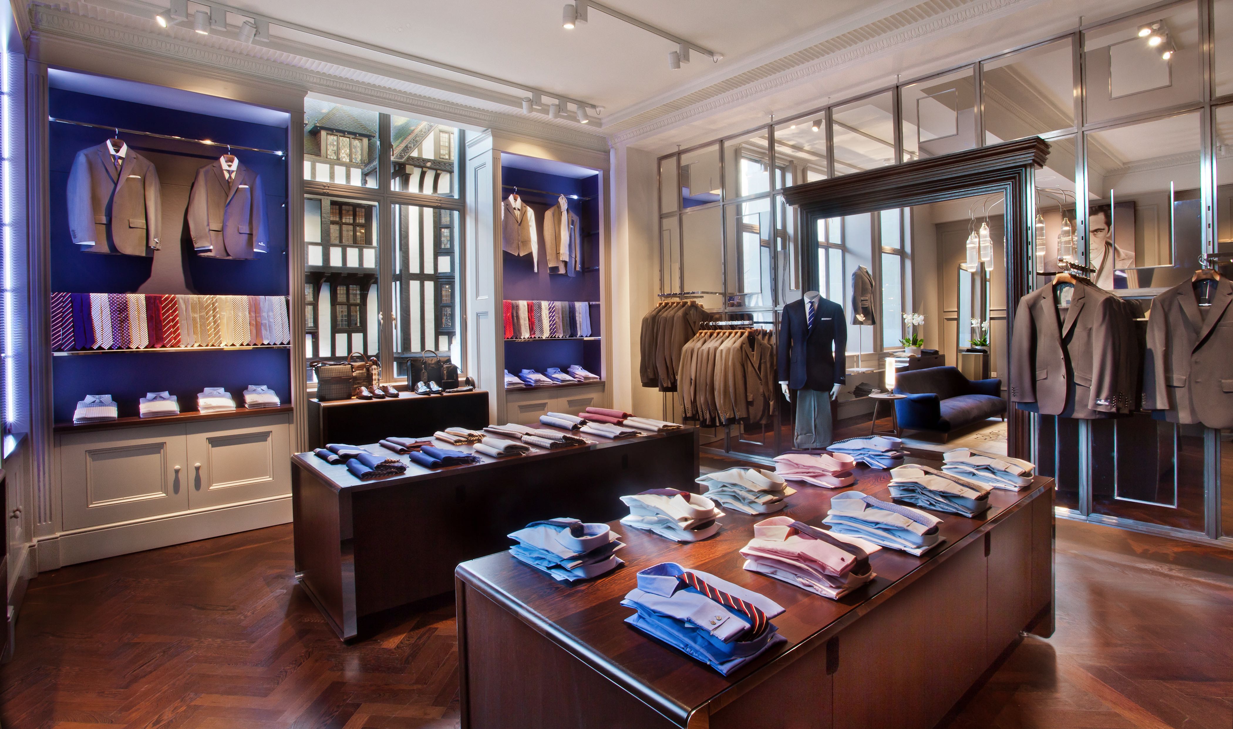 A view of Aquascutum Great Marlborough St