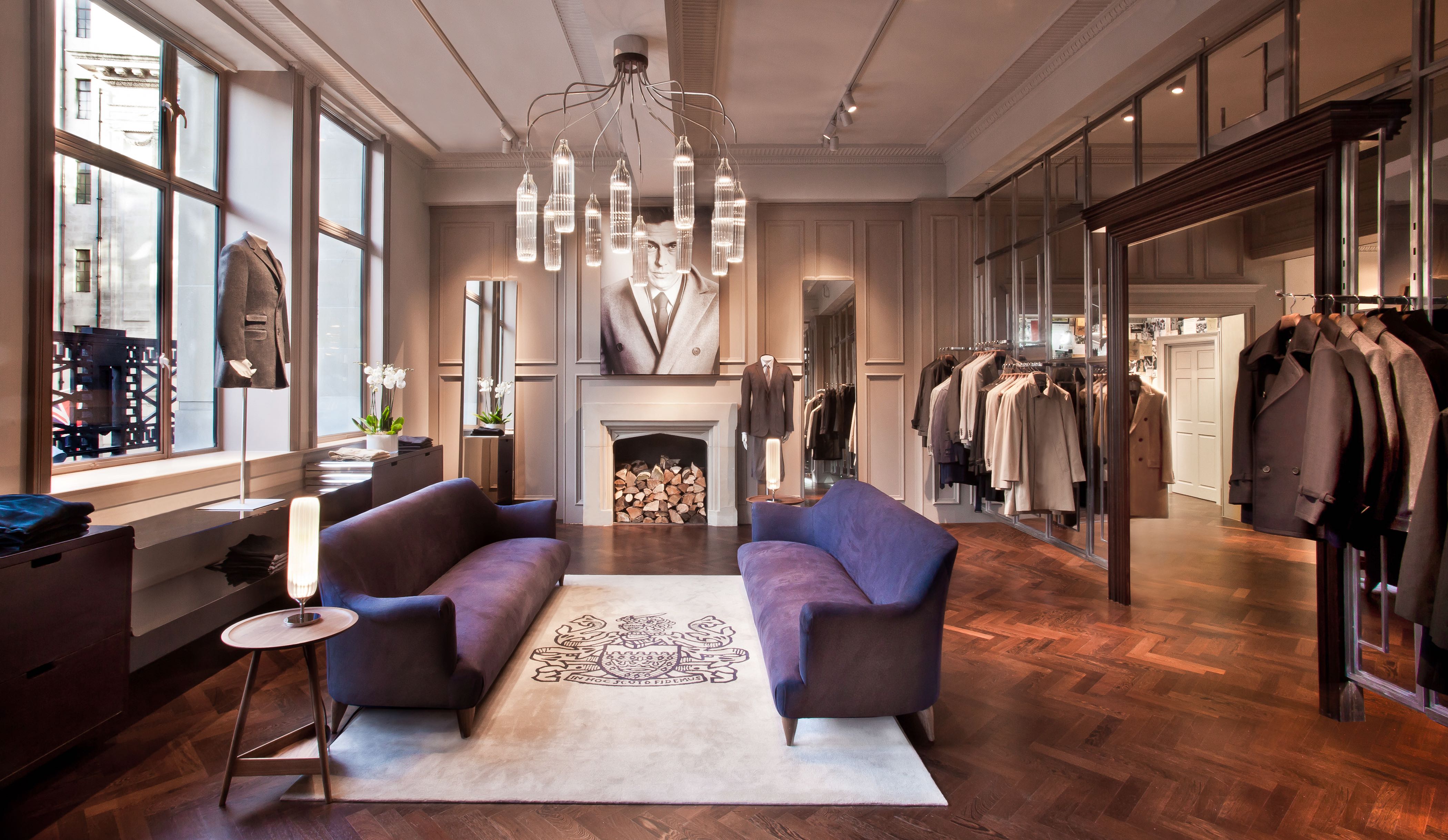 A view of Aquascutum Great Marlborough St