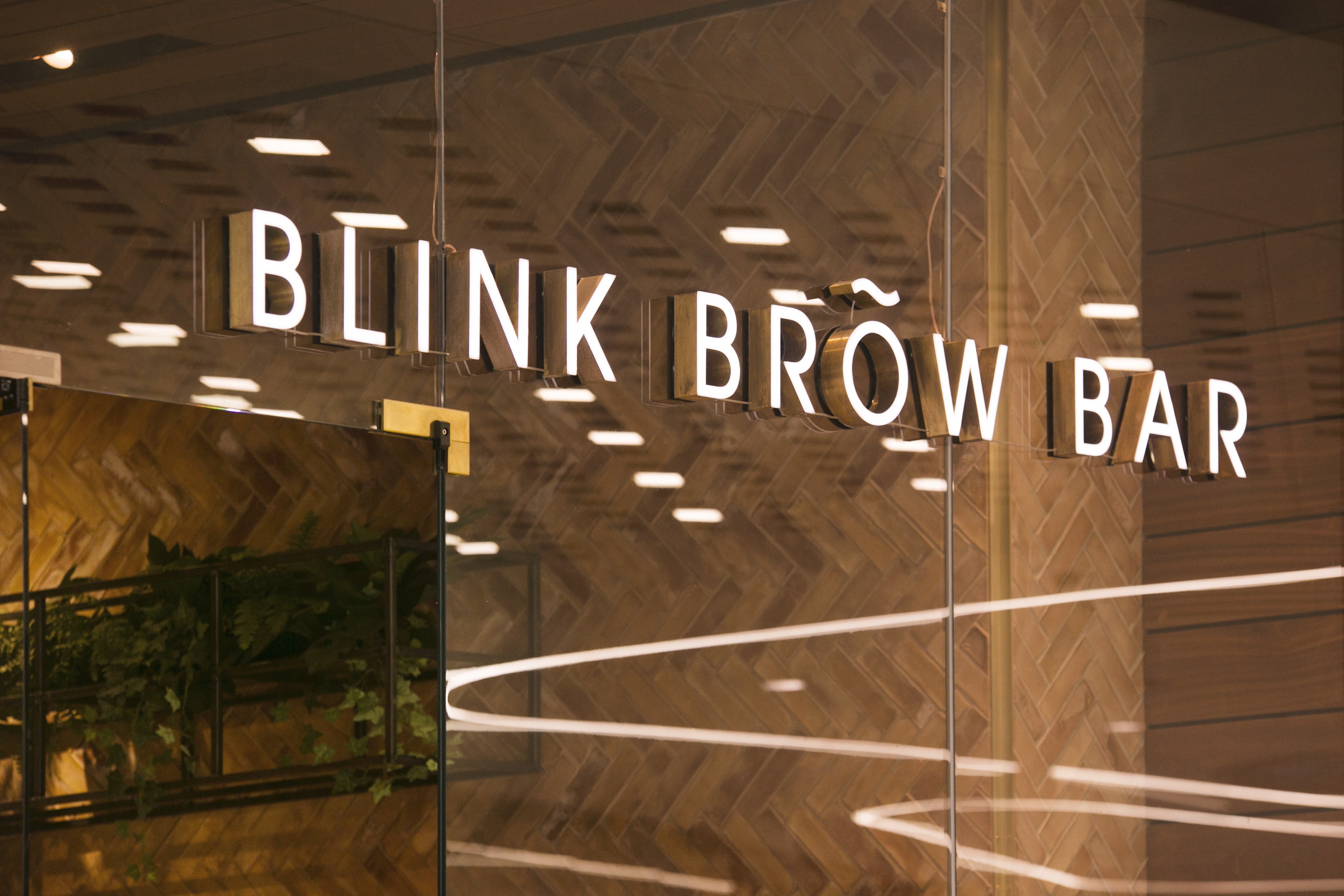 A view of Blink Brow Bar Westfield White City