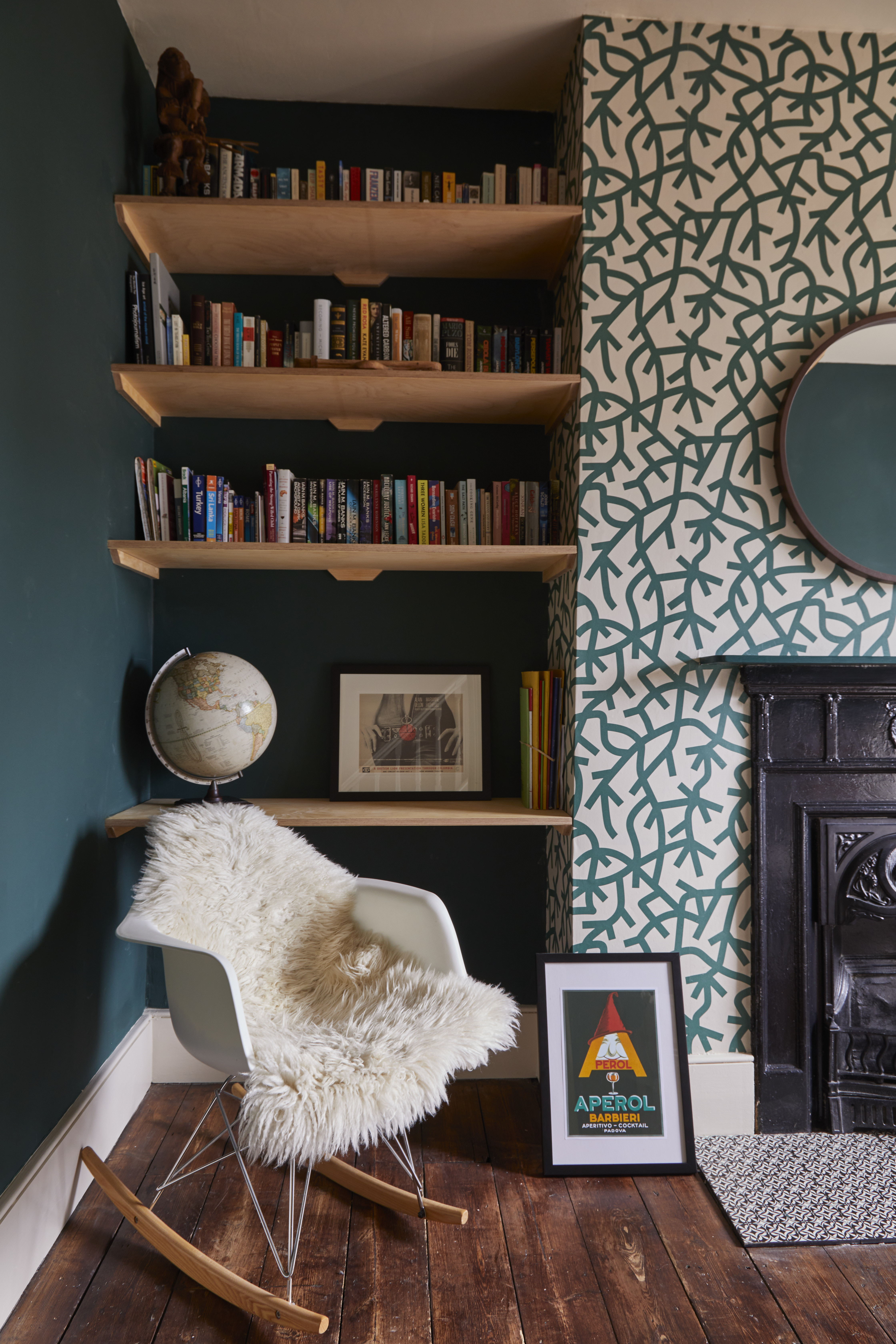 birch ply shelving 