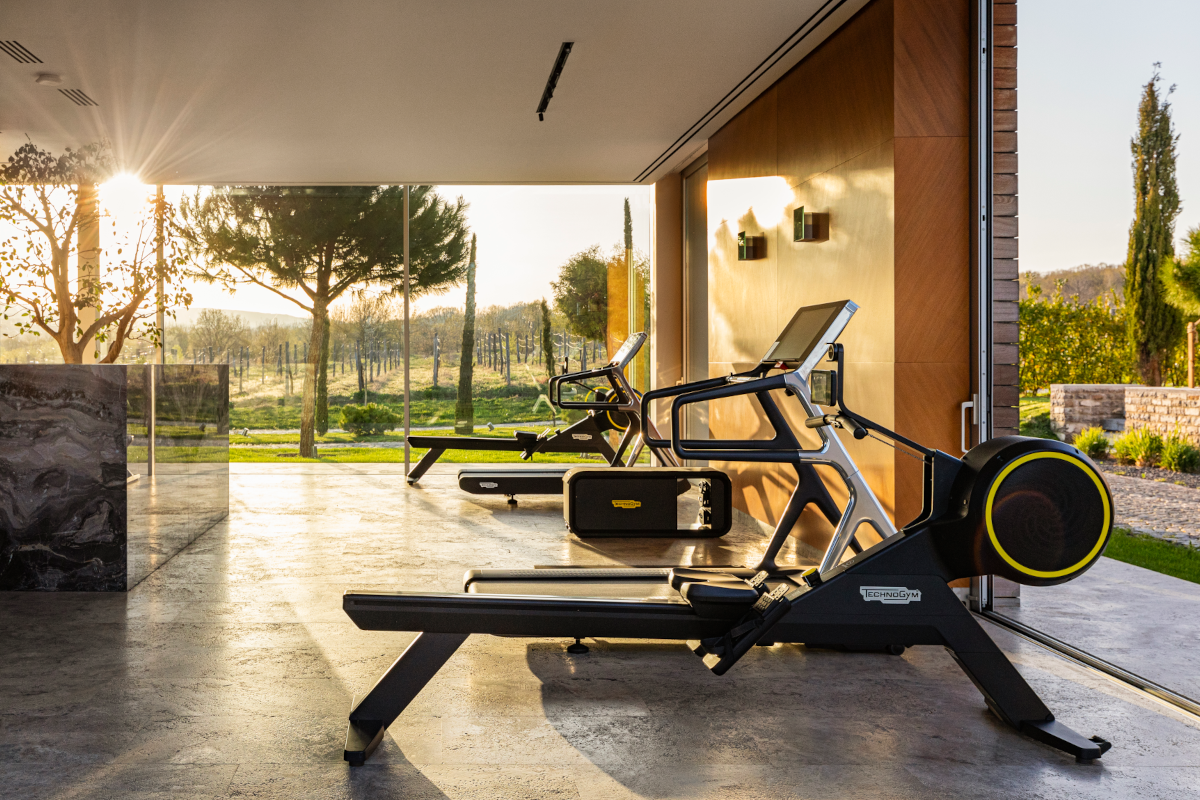 Technogym's Skillrow, Run Personal, and Technogym Bench