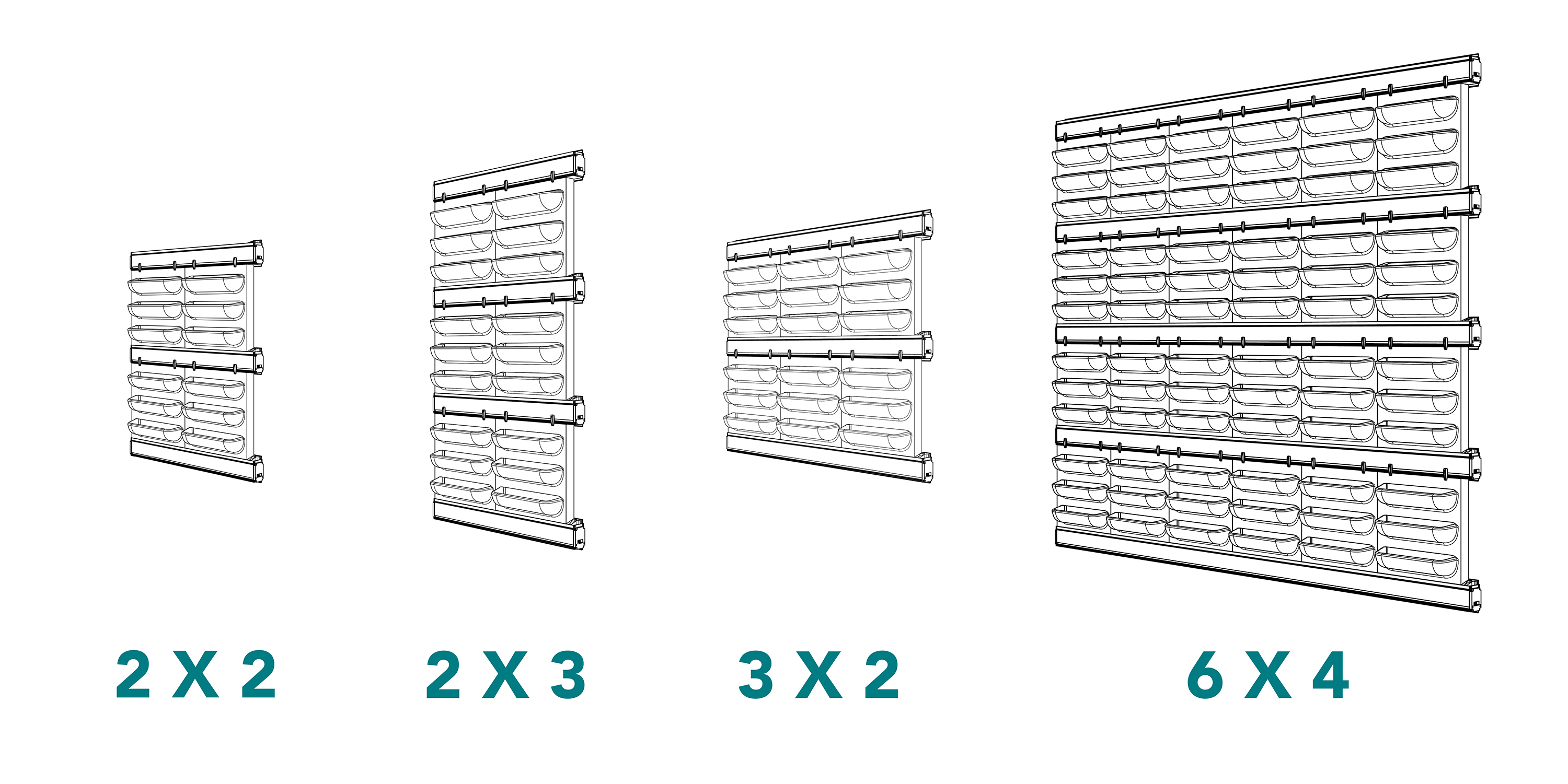 Mobilane LivePanel PACK sizes