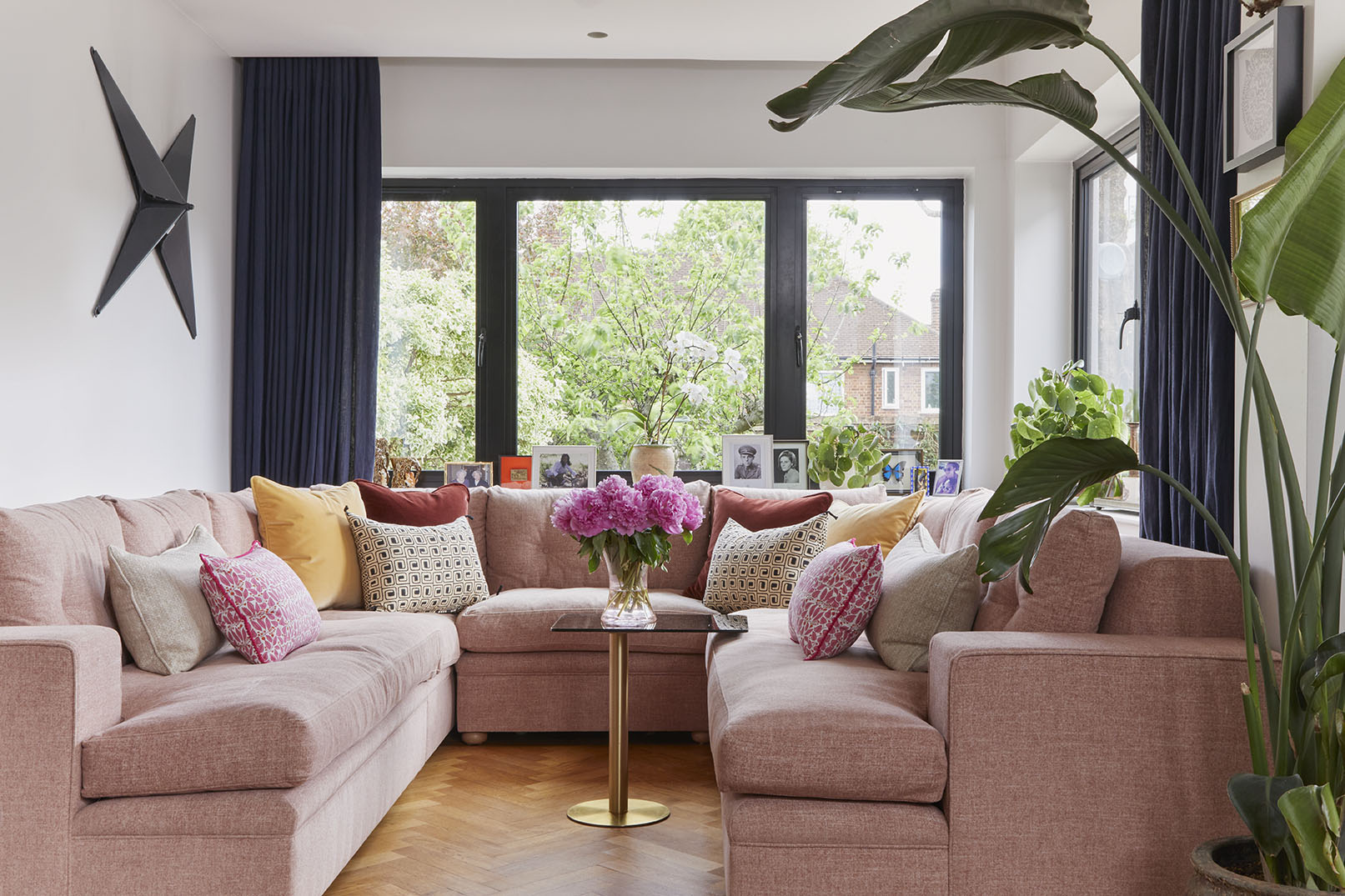 Bespoke sofa in Sitting Room