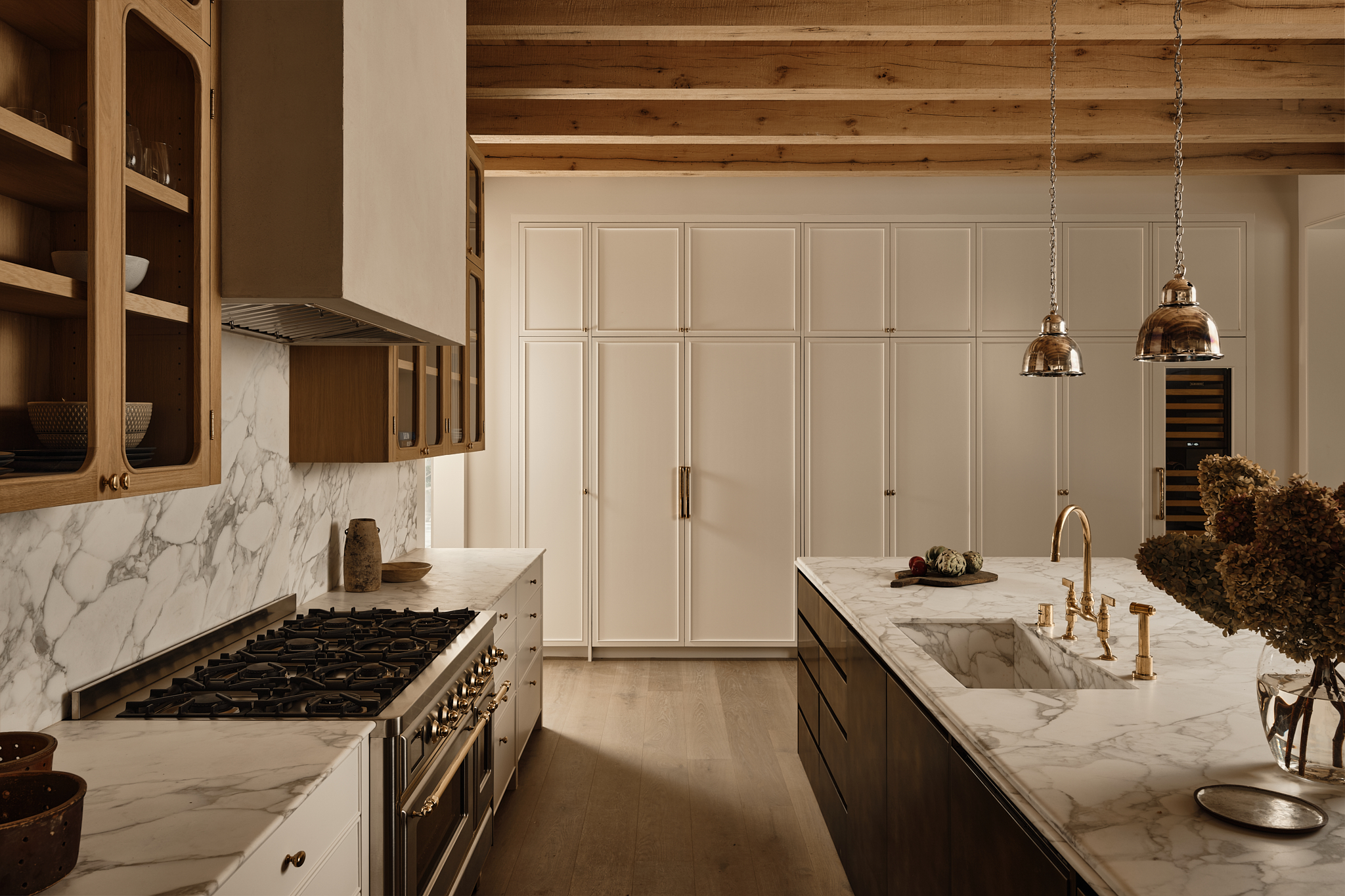 Kitchen Tap set on a marble counter