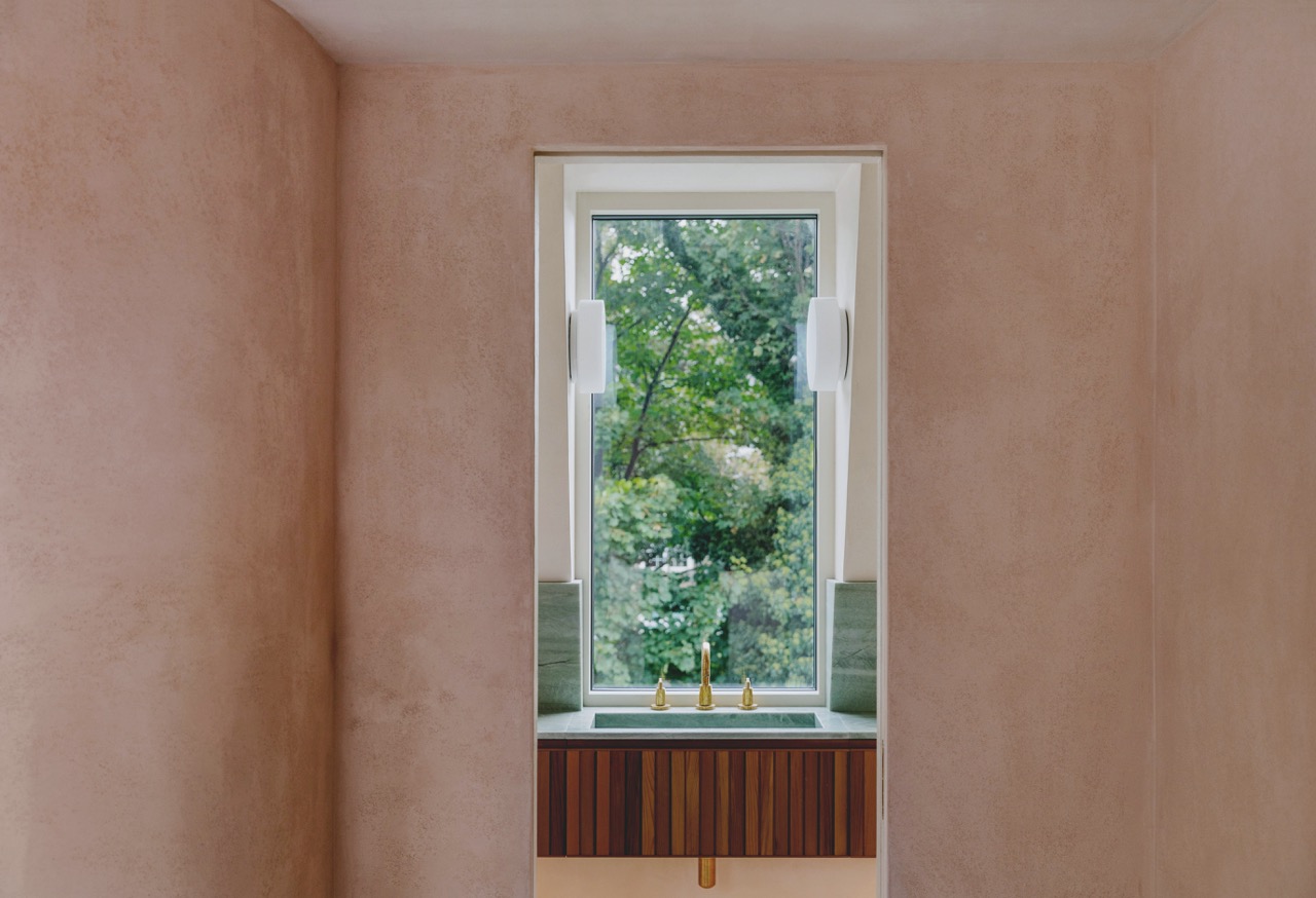 Bathroom in East London featuring Studio Ore Taps