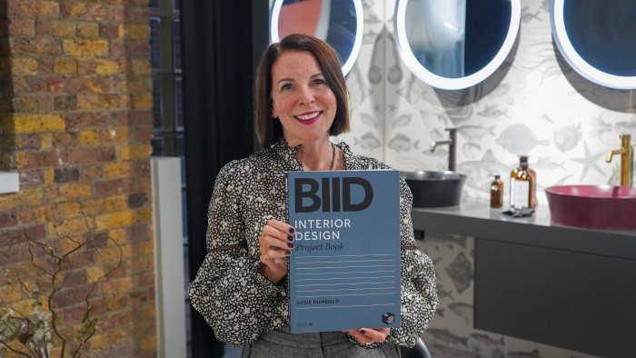 Susie Rumbold With BIID Project Book