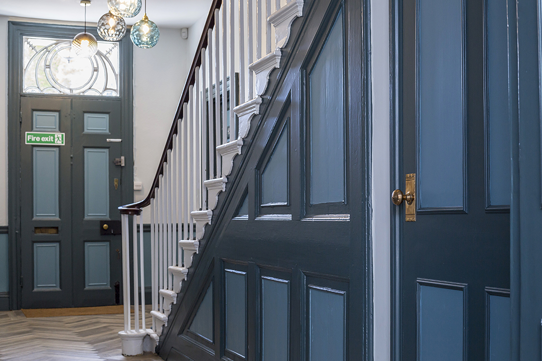 Entrance hall and stairs