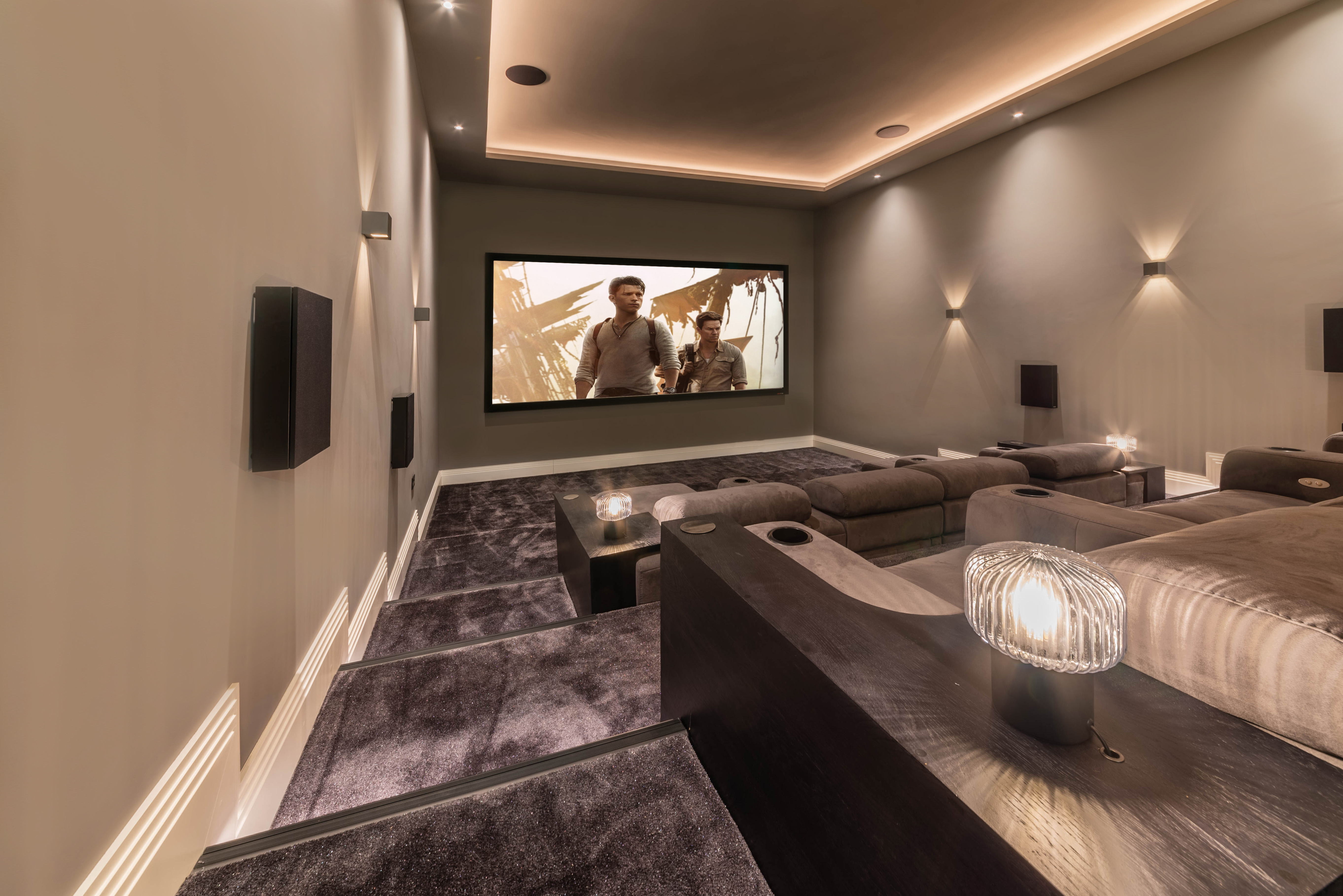 Basement Home Cinema