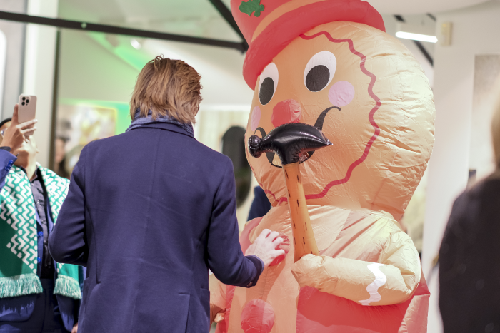 Inflatable Gingerbread Man