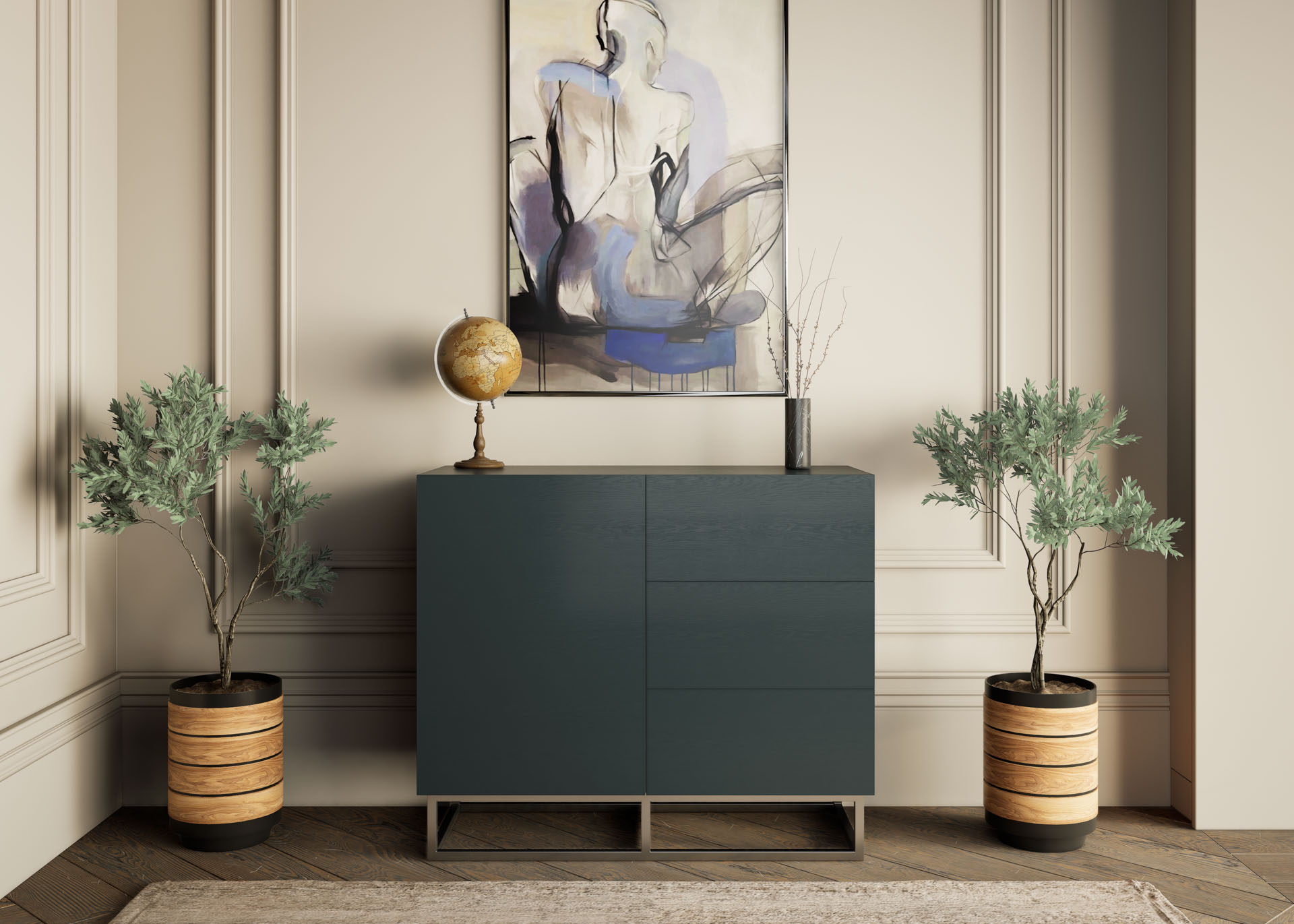 Custom-built sideboards