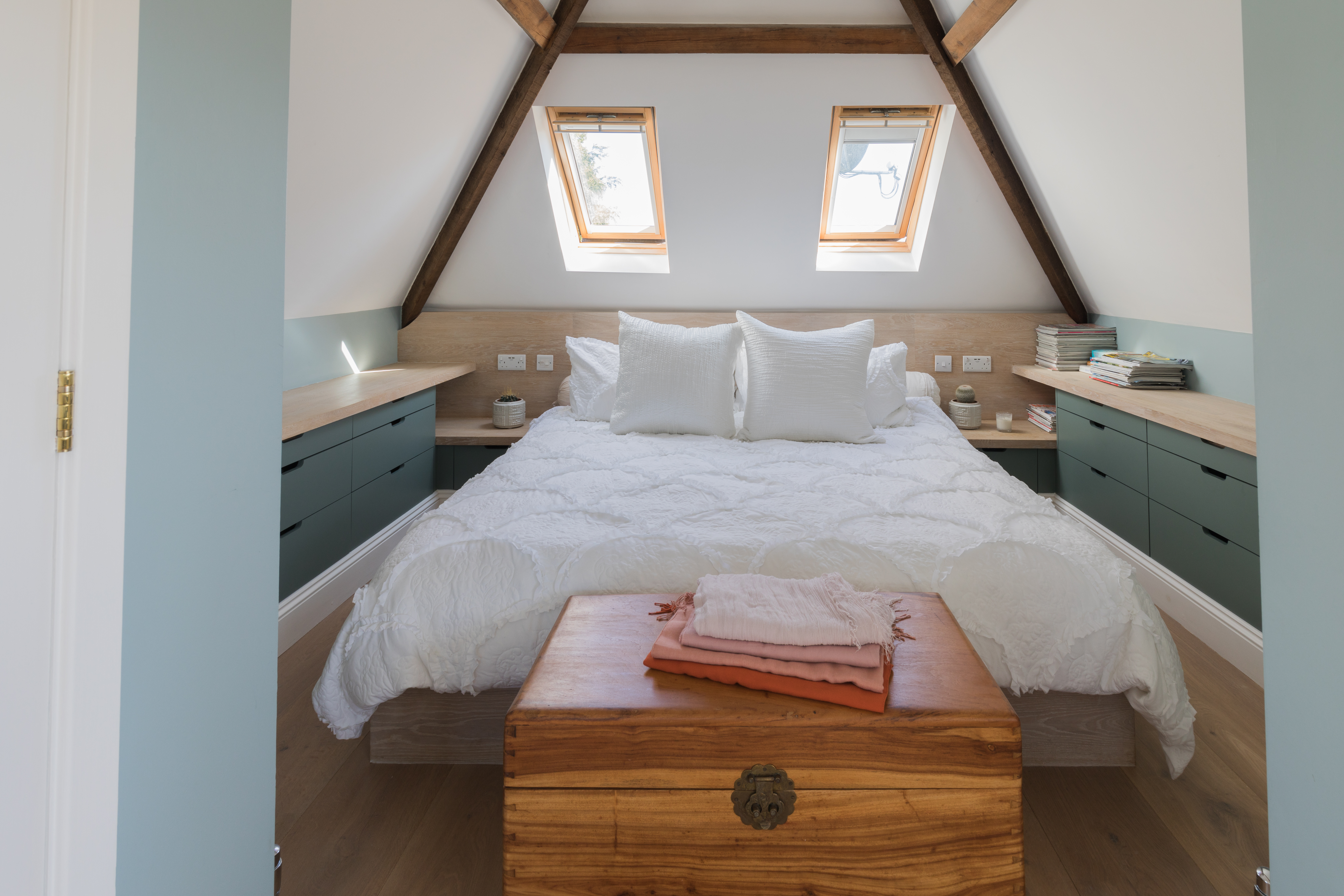 Attic master bedroom