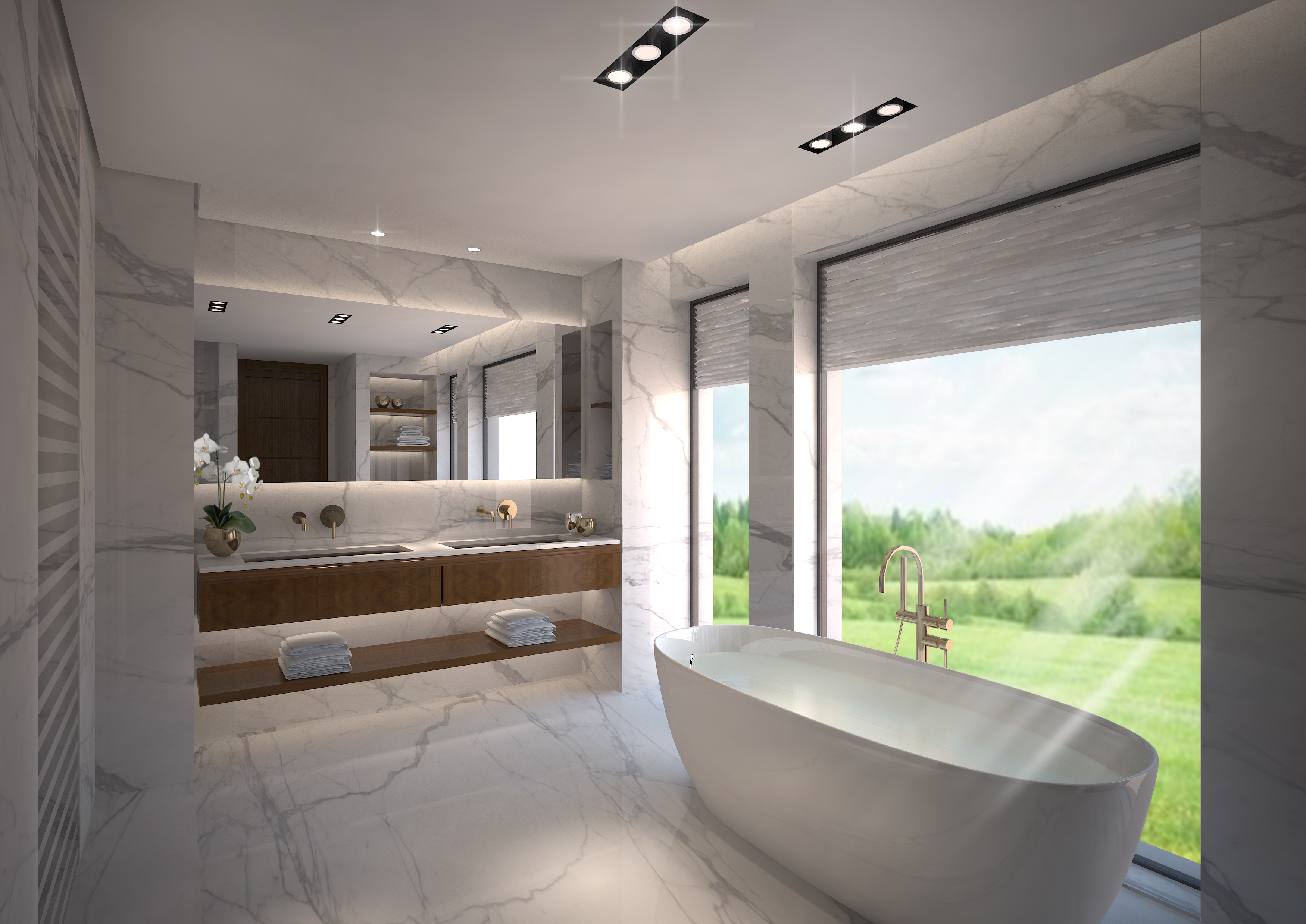 Luxirious Master Bathroom