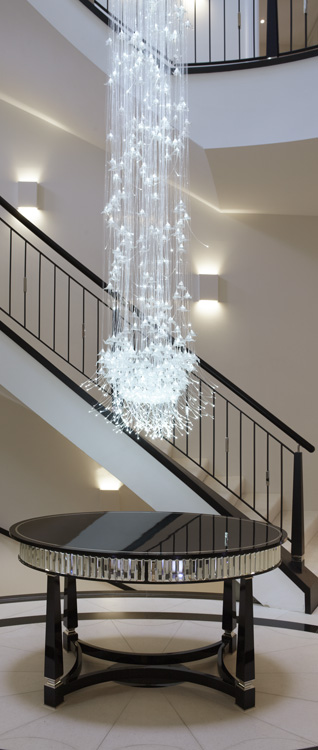 Chandelier by Sharon Marston.