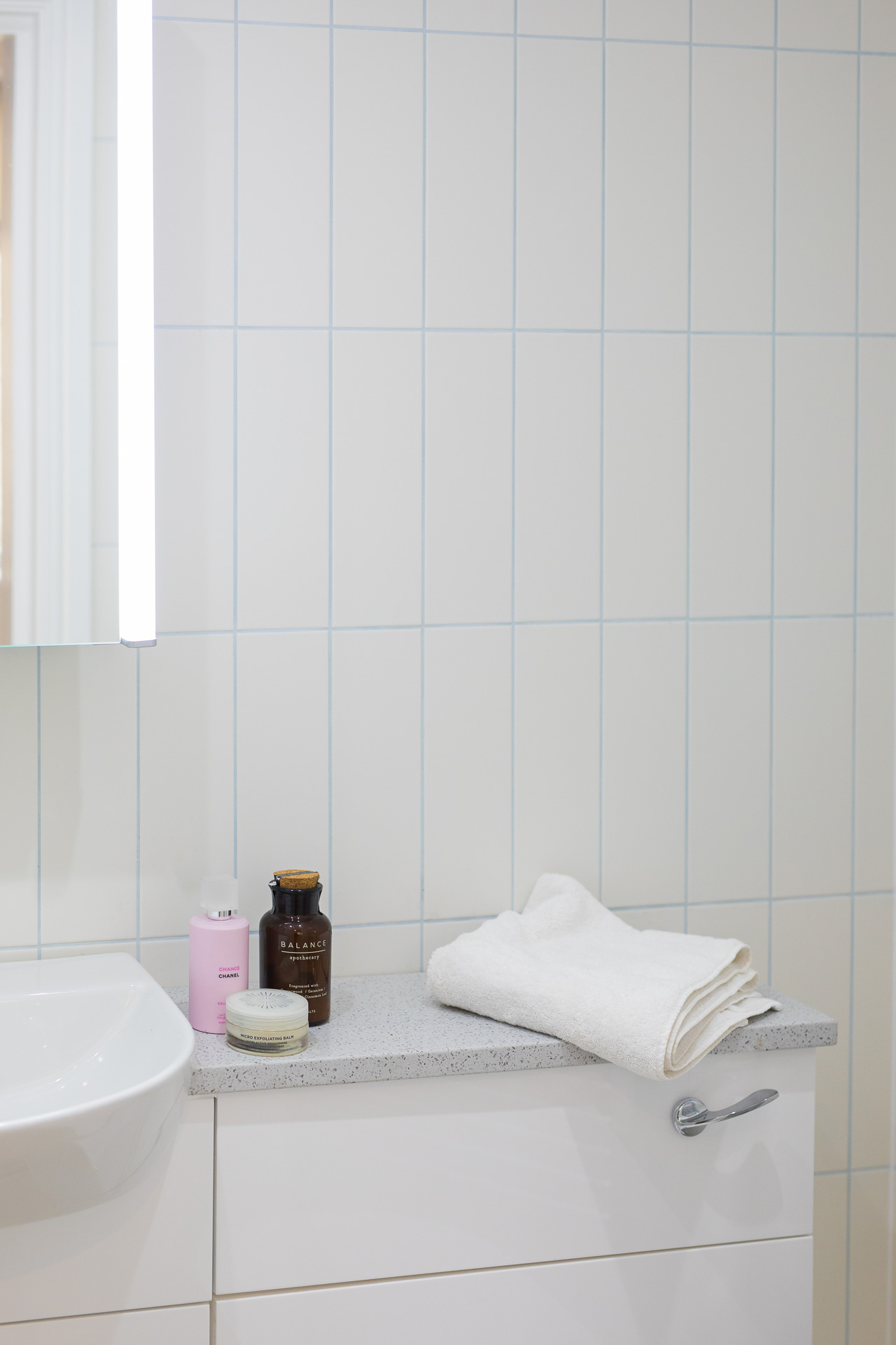 tiling in bathroom 