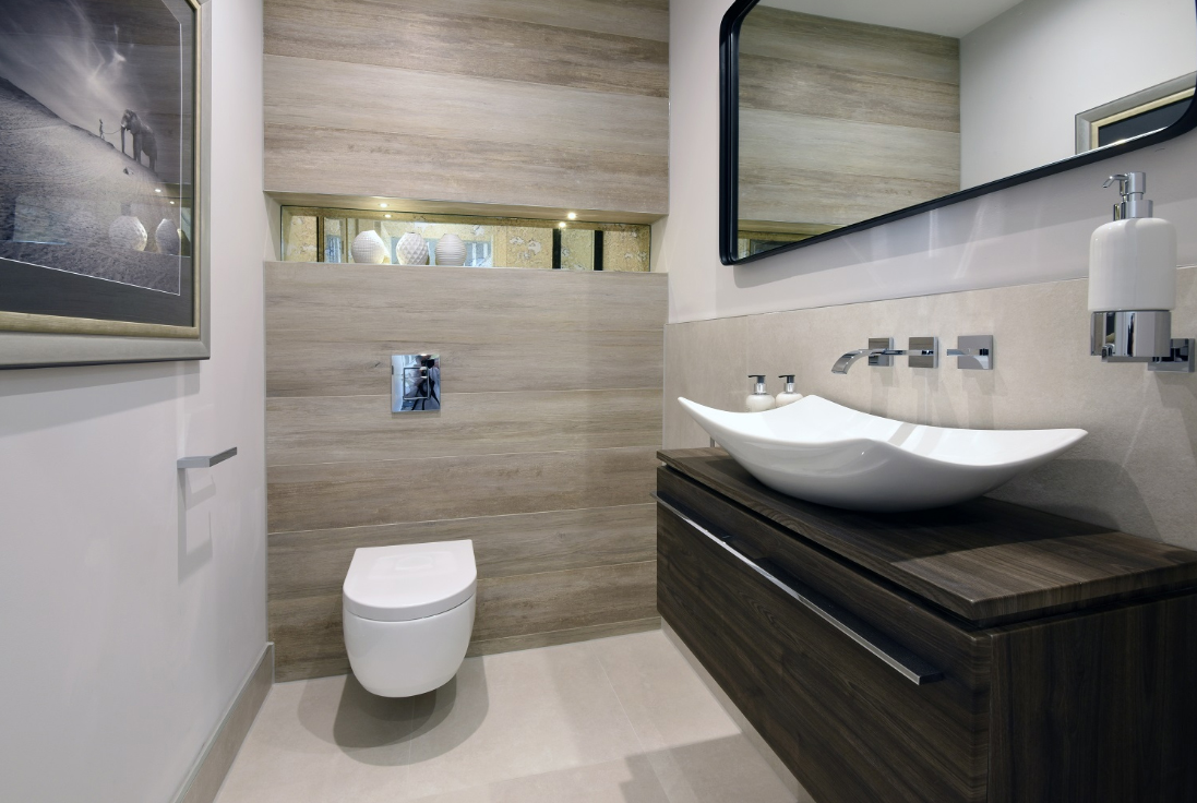 Minoli Travelling North White wood look tiles