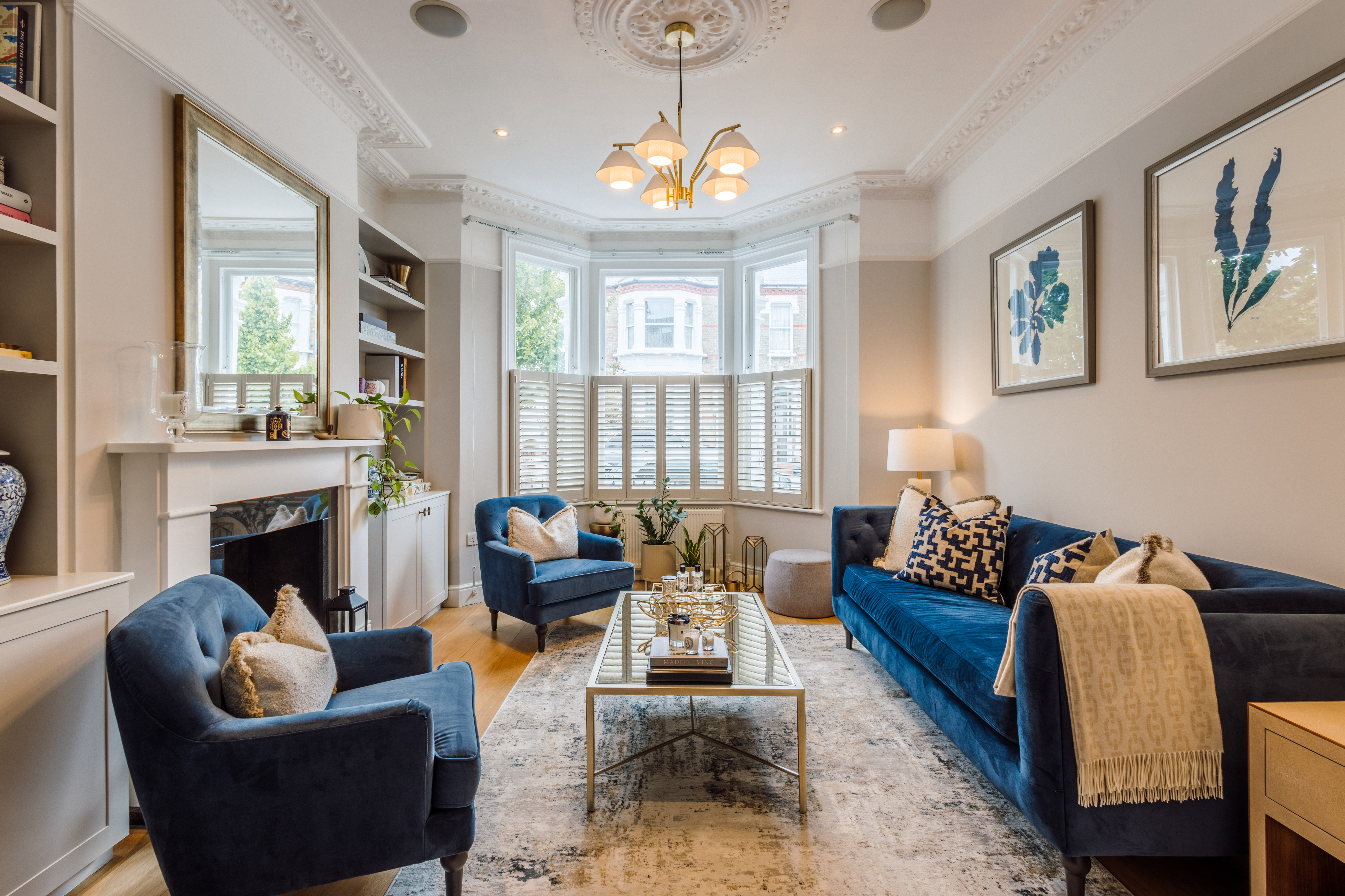 Reception Room - Clapham House - DG Design House