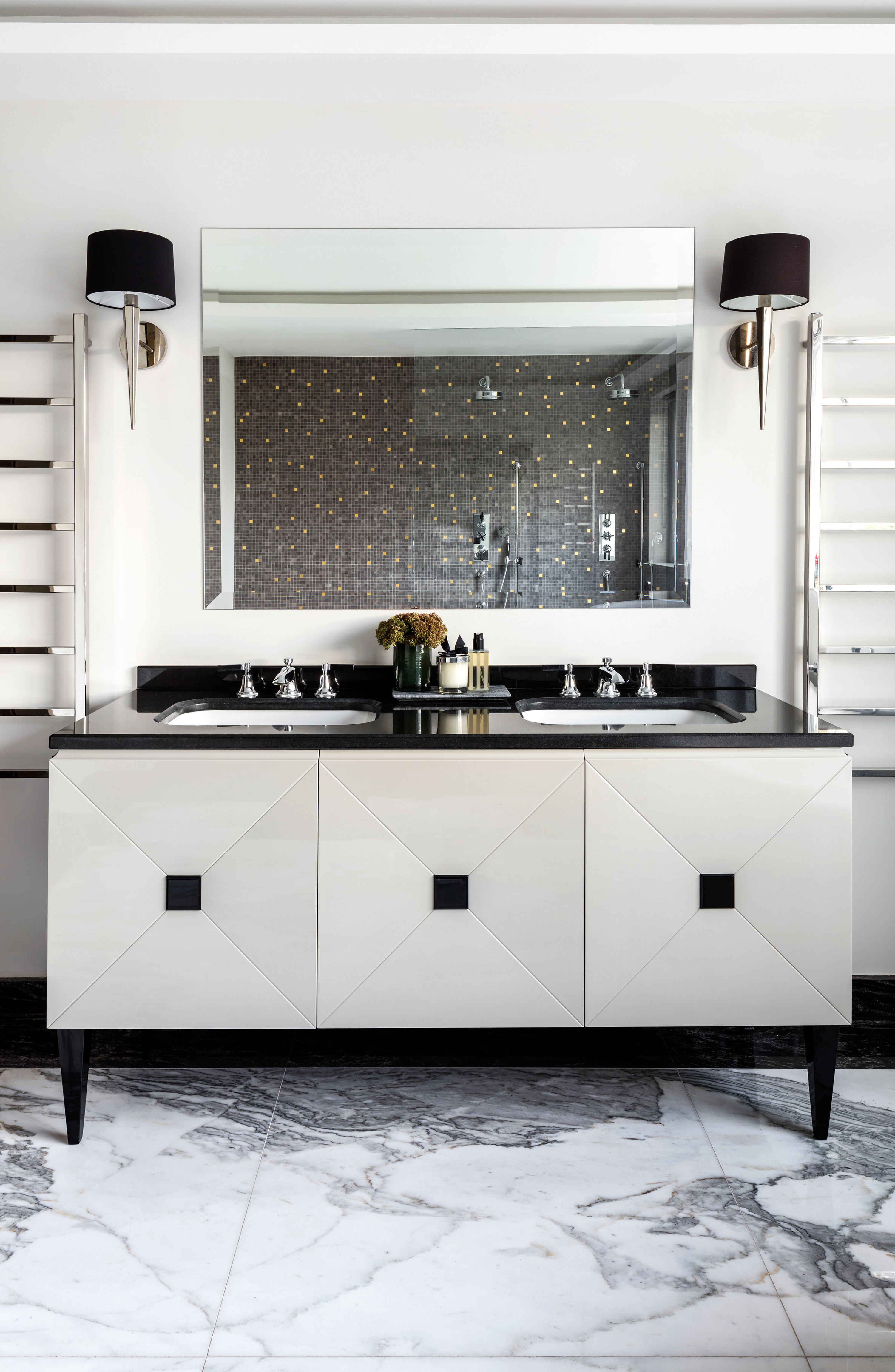 Classic proportions, bathroom design, vanity unit