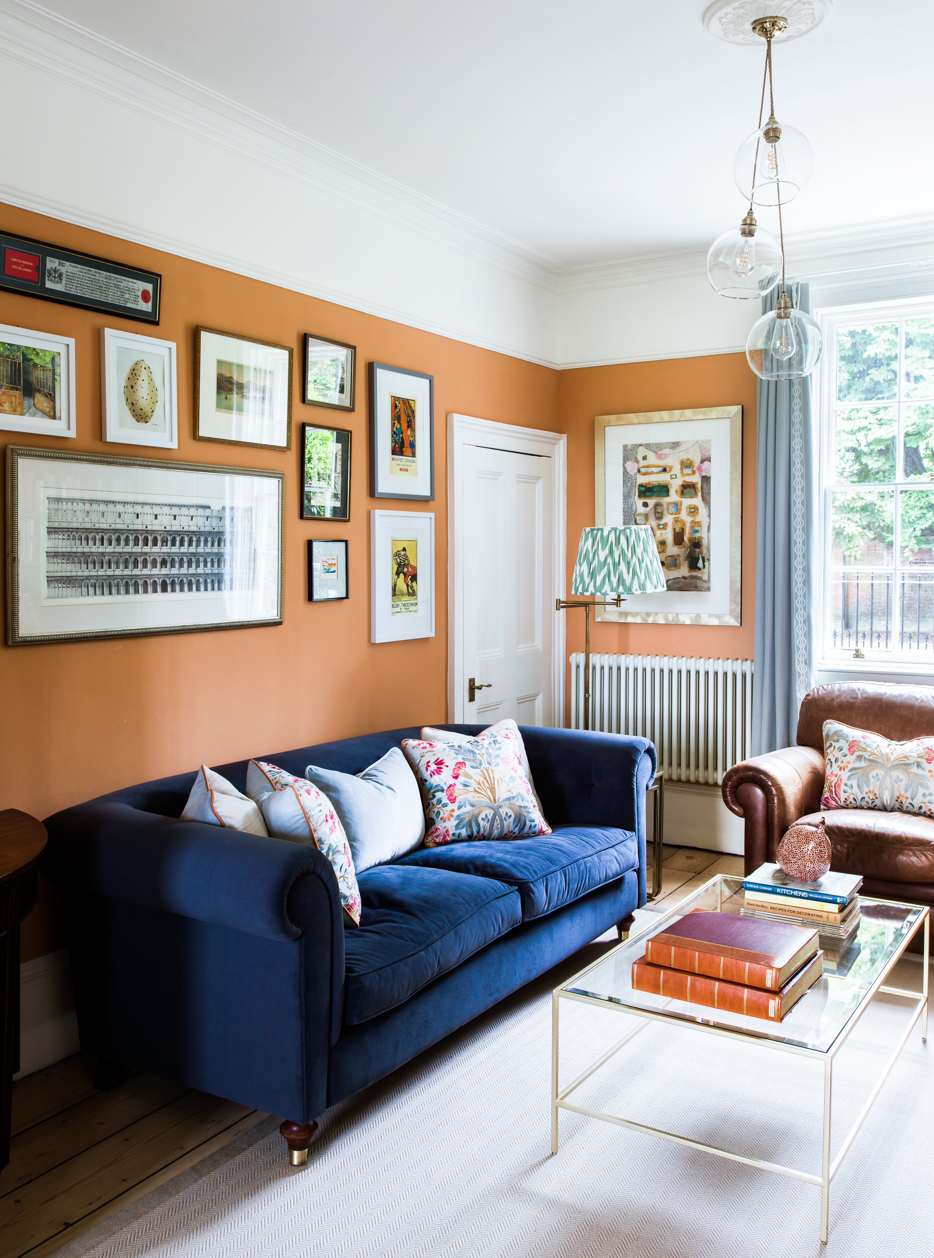 Orange Drawing Room