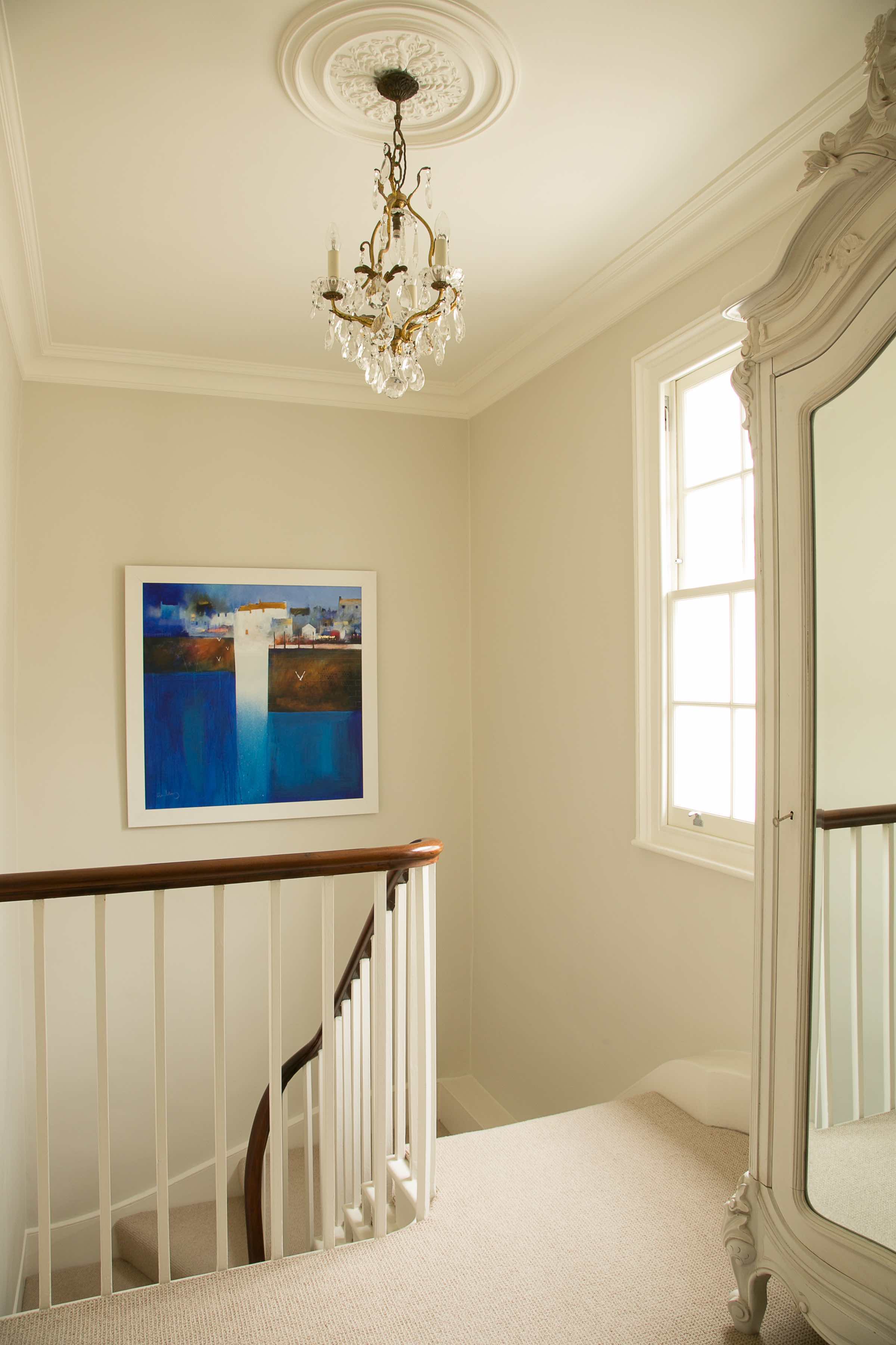 Chandelier and Cornice detail