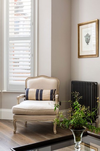 Living Room Shutters by Plantation Shutters Ltd