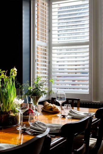 Dining Room Shutters by Plantation Shutters Ltd