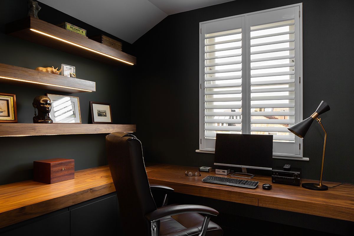 Study Shutters by Plantation Shutters Ltd