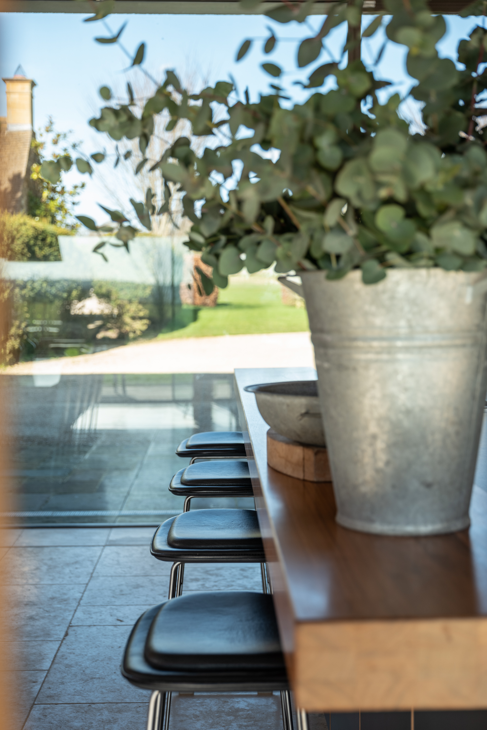 Capellini stools barn living cotswolds barn