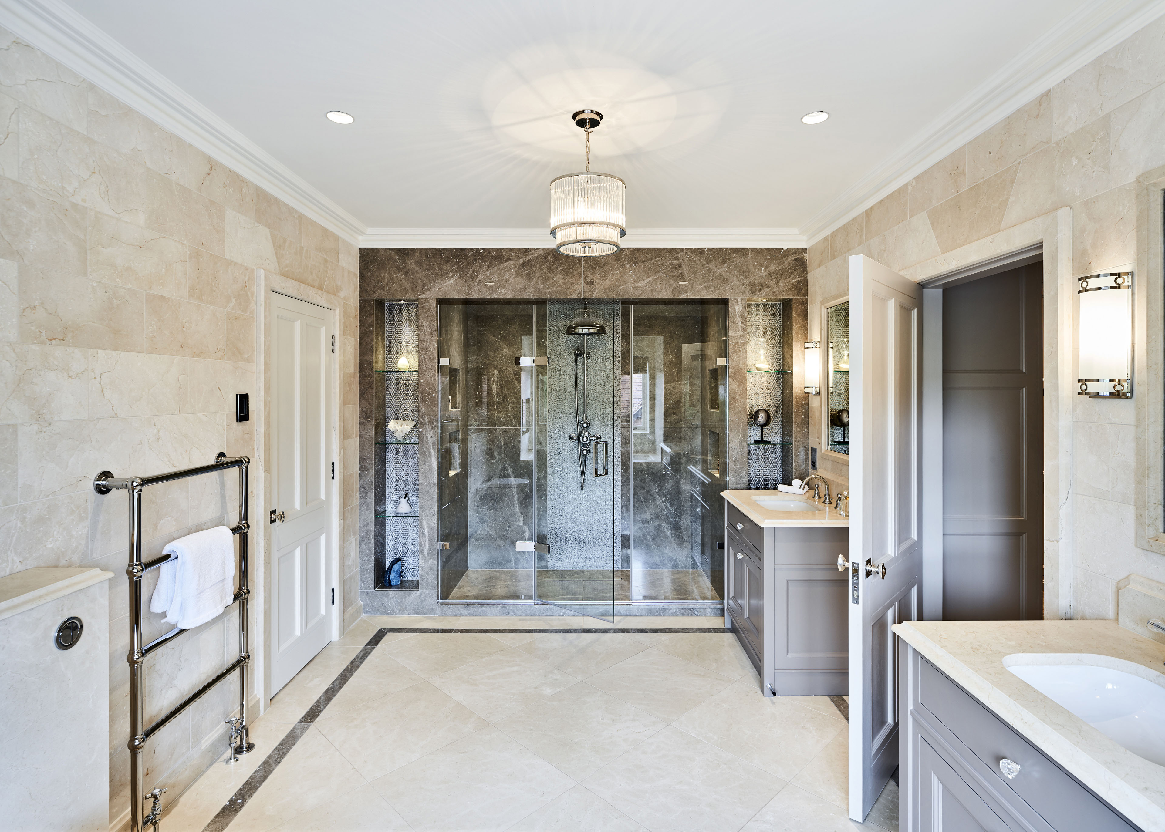 bespoke marble bathroom