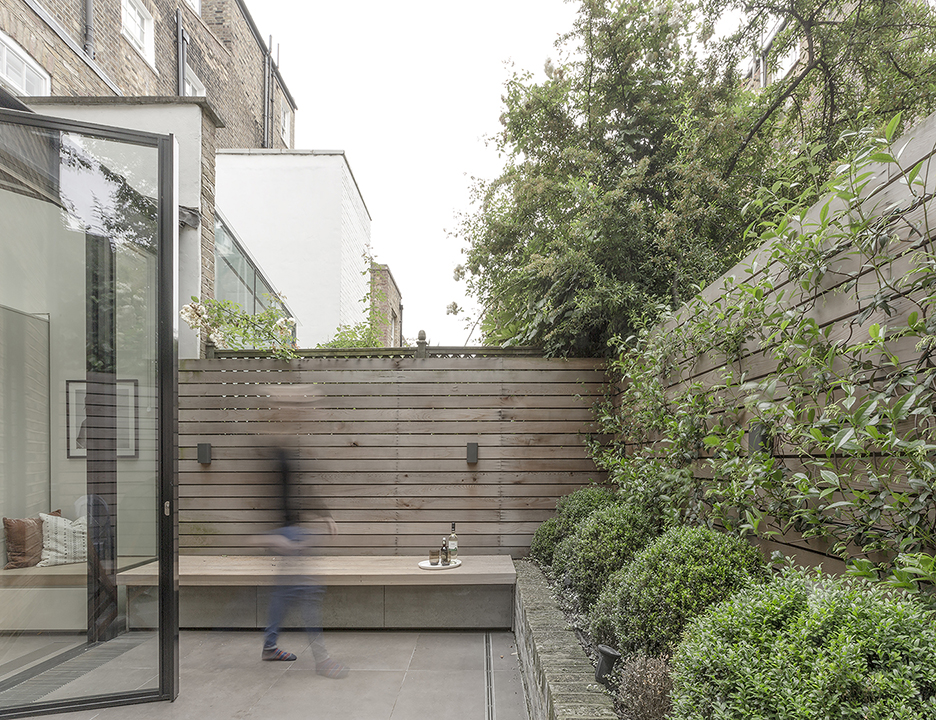 interior design garden patio outdoor rear