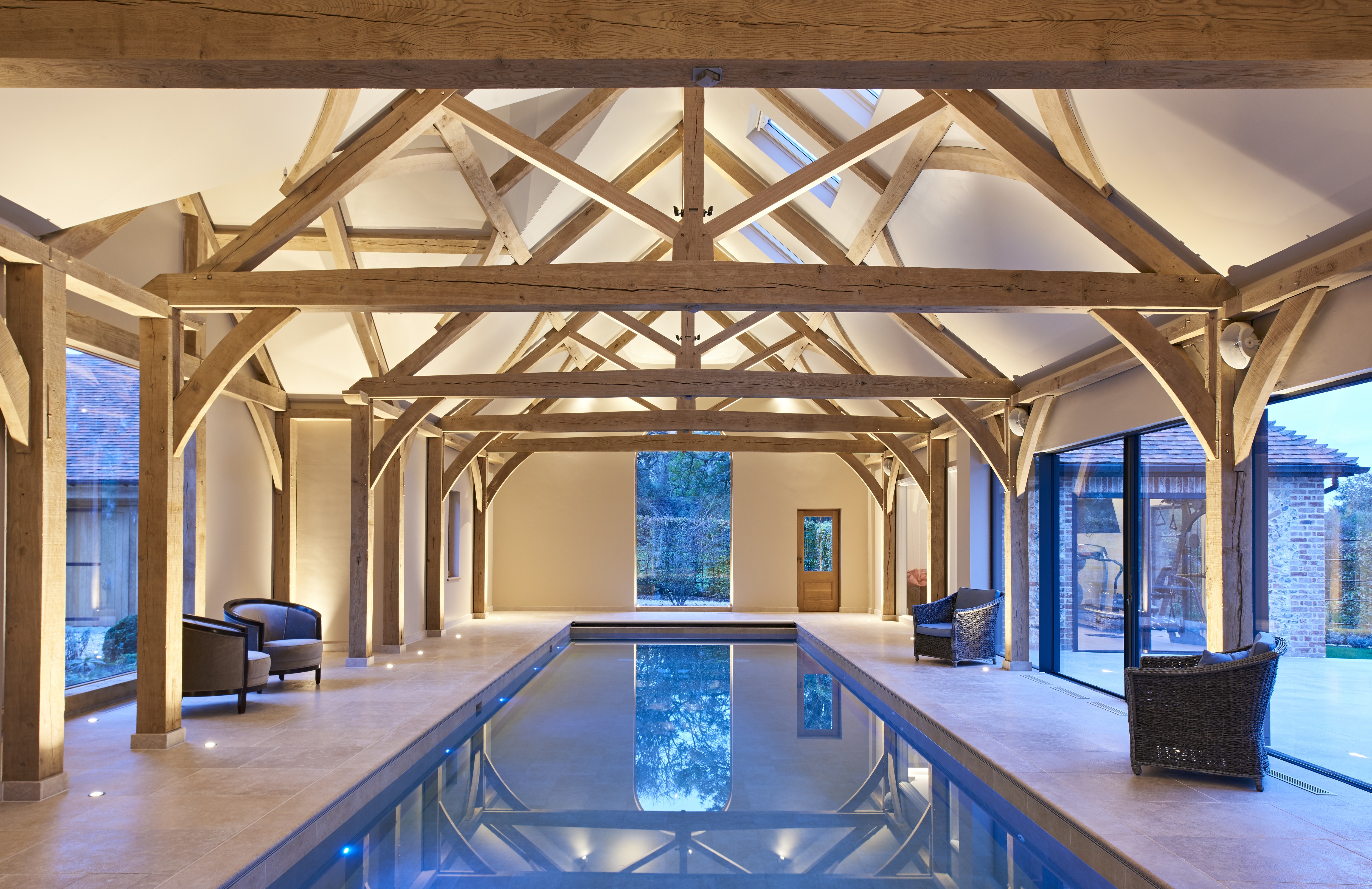 barn swimming pool