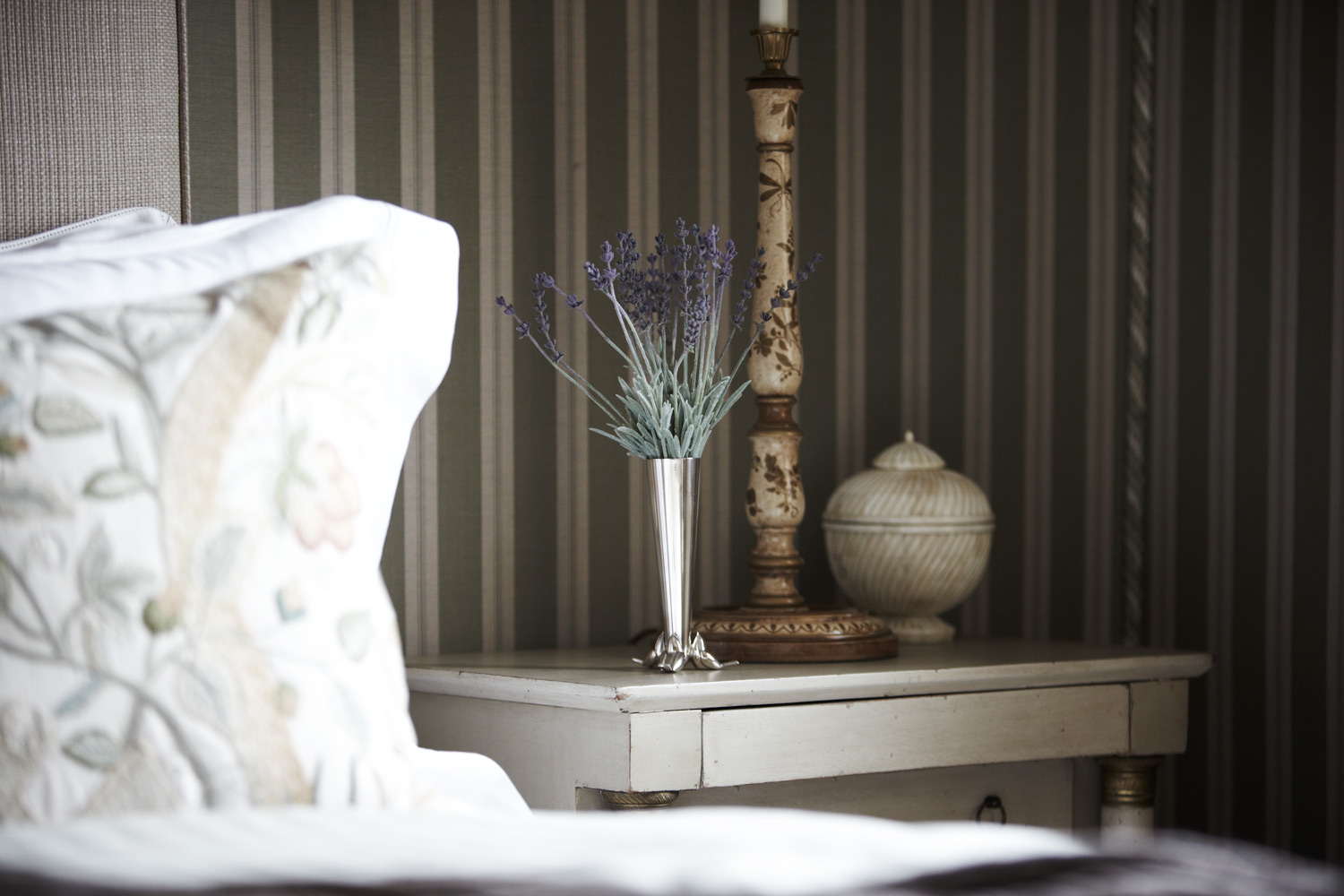 Bedside by Sarah Woods of William Woods Interior Design