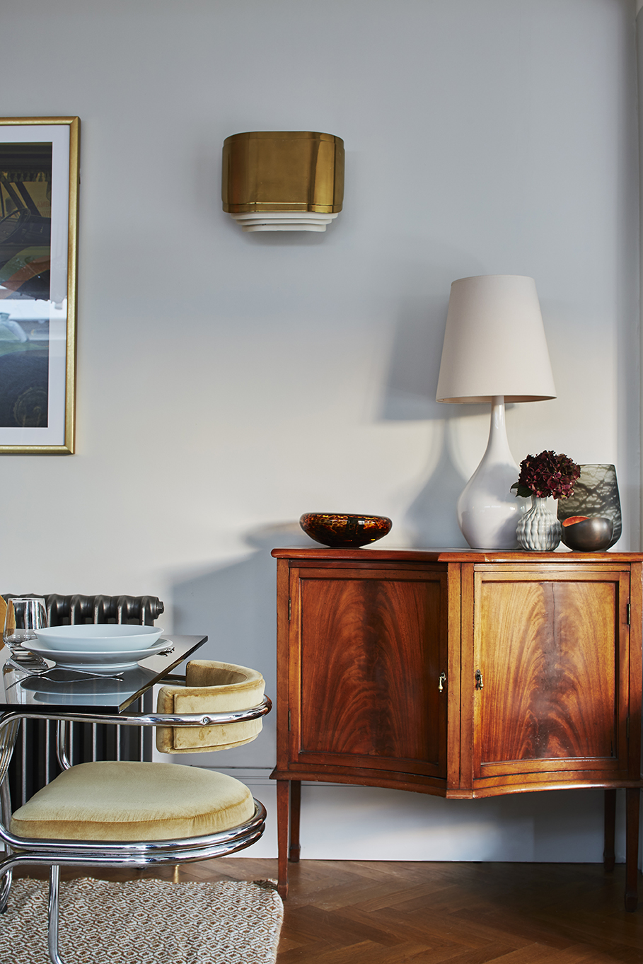 Antique sideboard in Dining Room