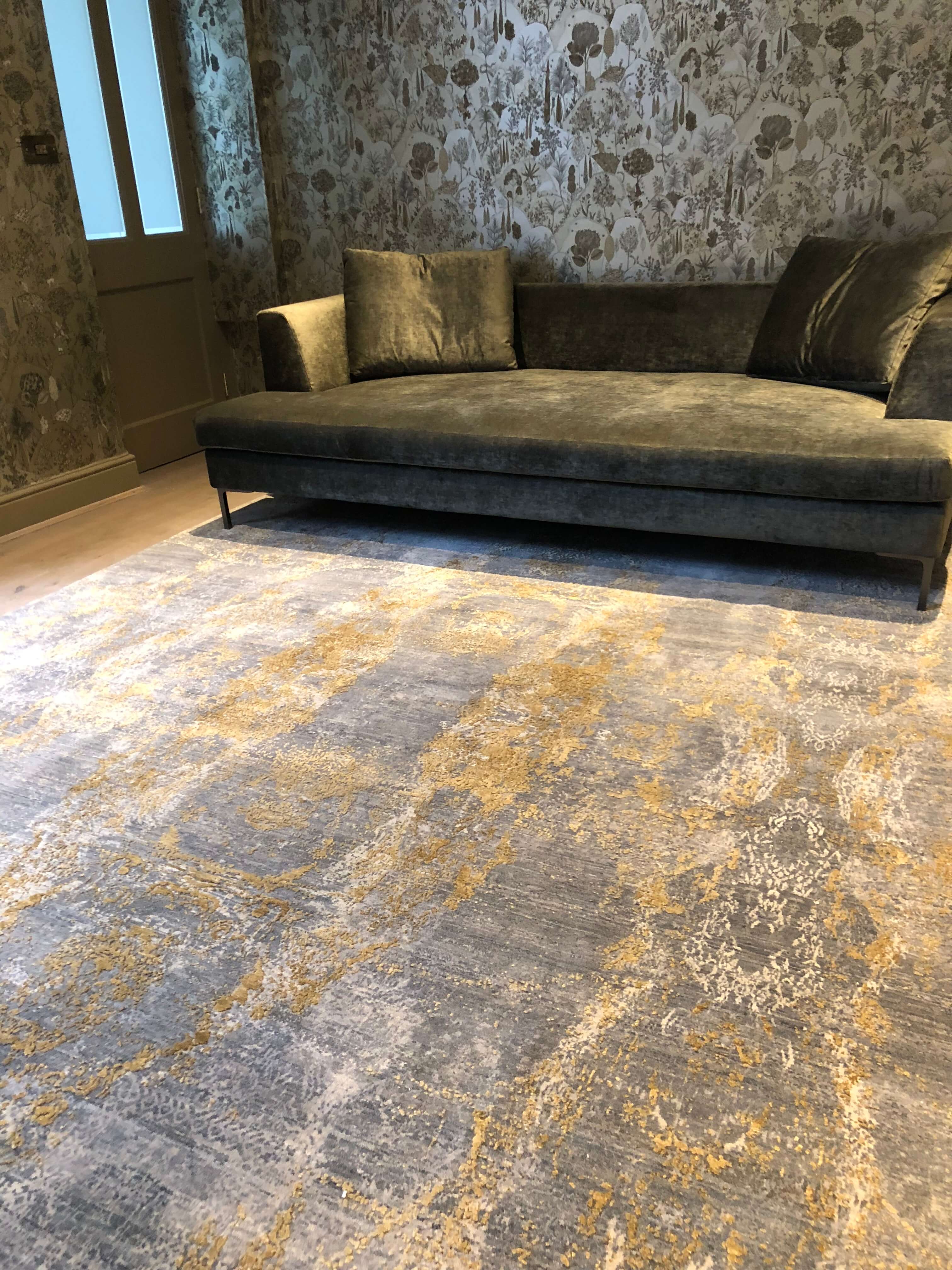 Custom Rug Gold