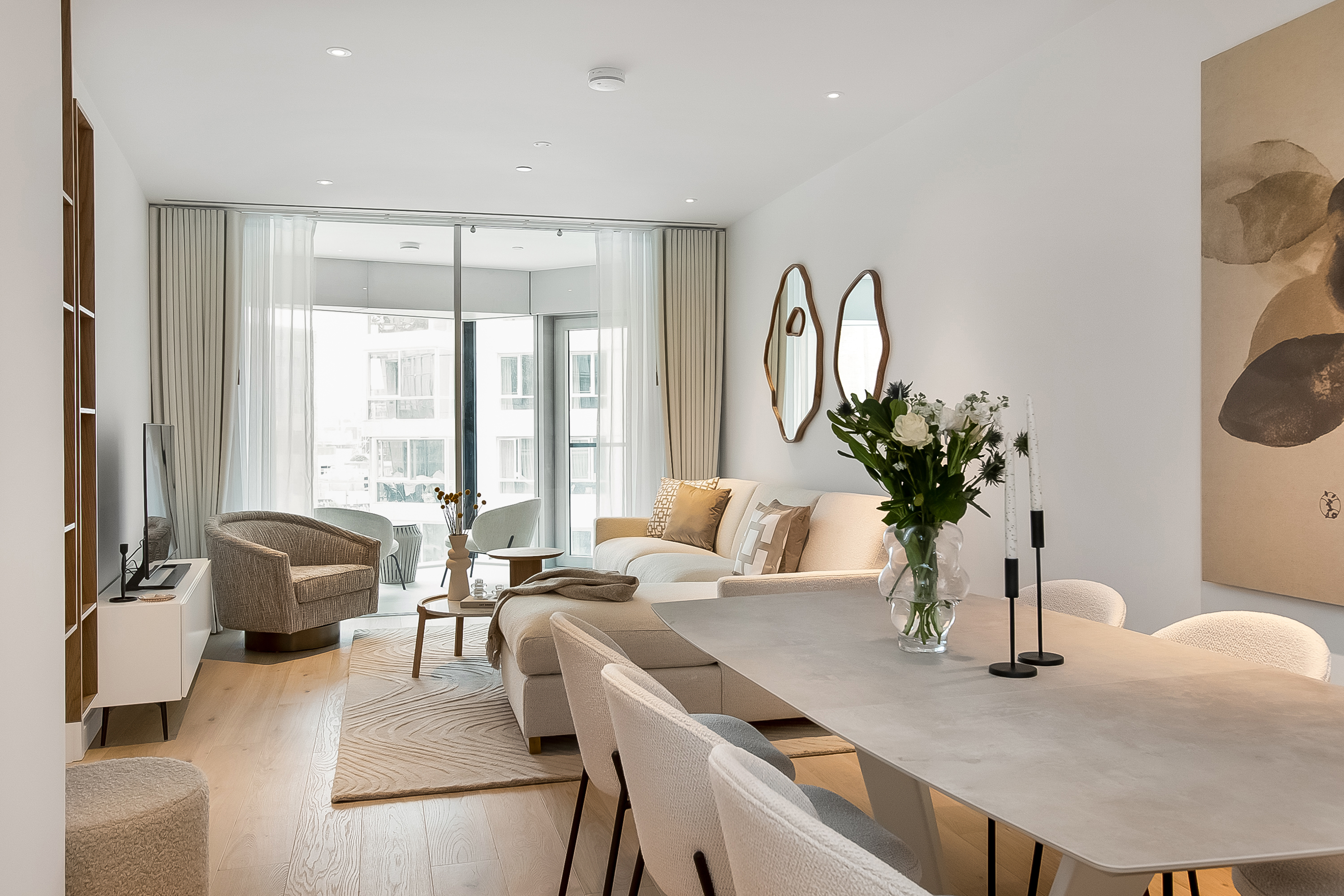 Open-plan kitchen living