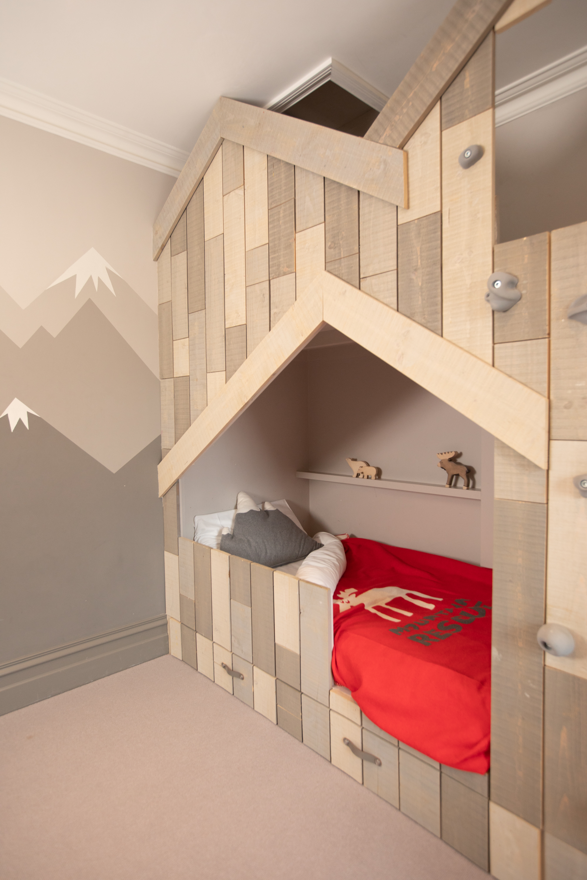 kids bunk bedroom