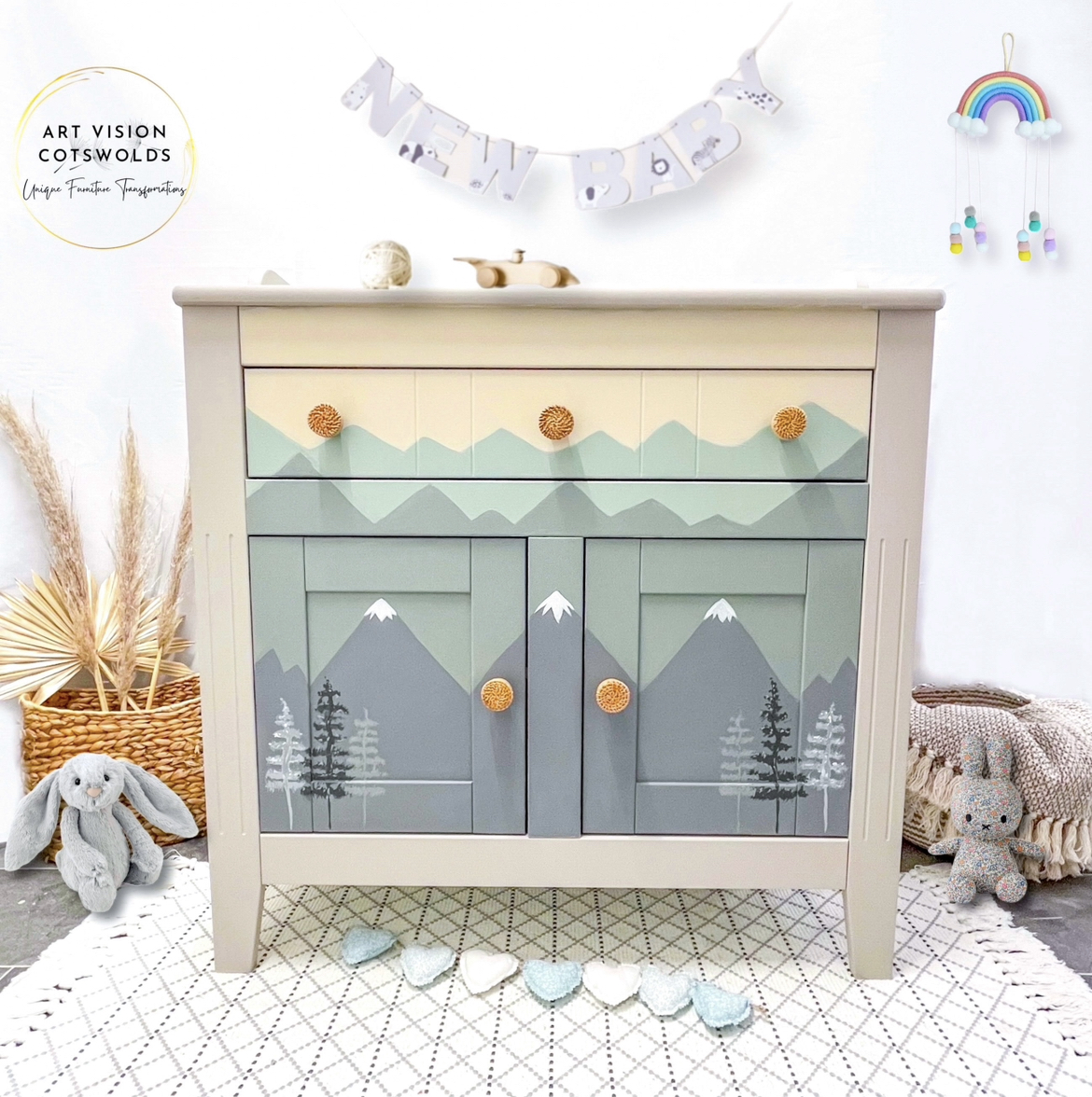 Hand-Painted Bespoke Nursery Furniture 