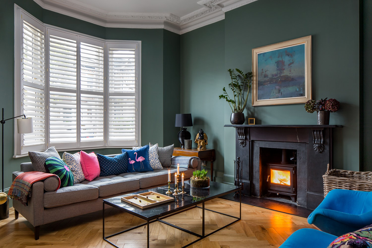 Bay Window Shutters by Plantation Shutters Ltd