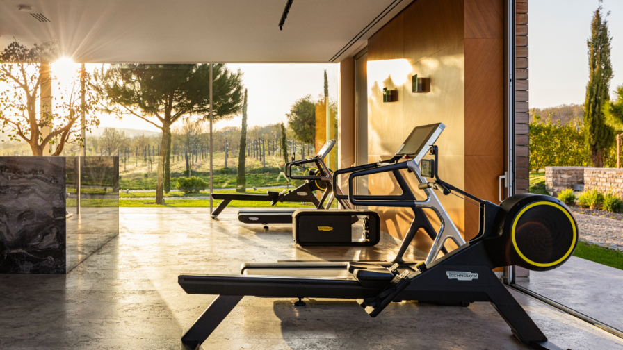 Technogym's Skillrow, Run Personal, and Technogym Bench