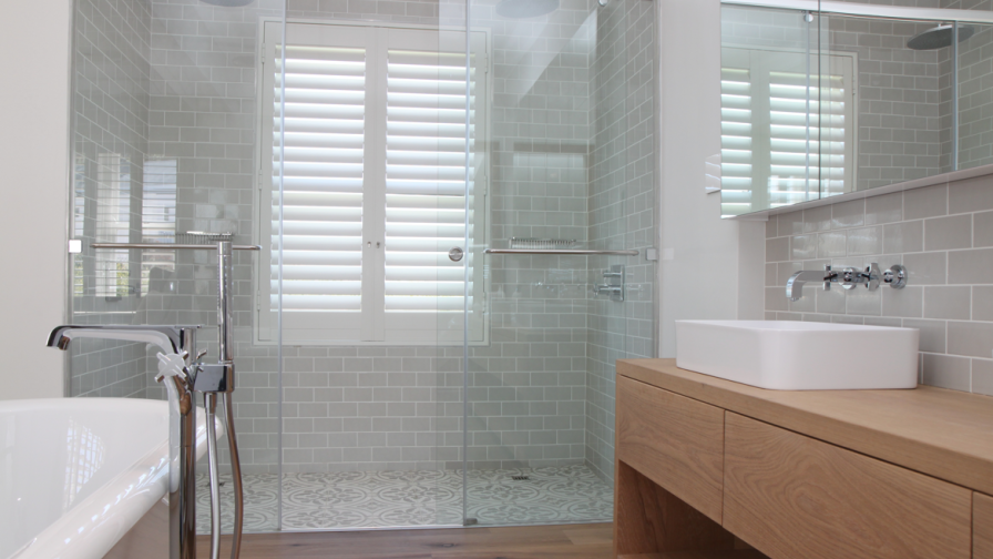 shower shutters