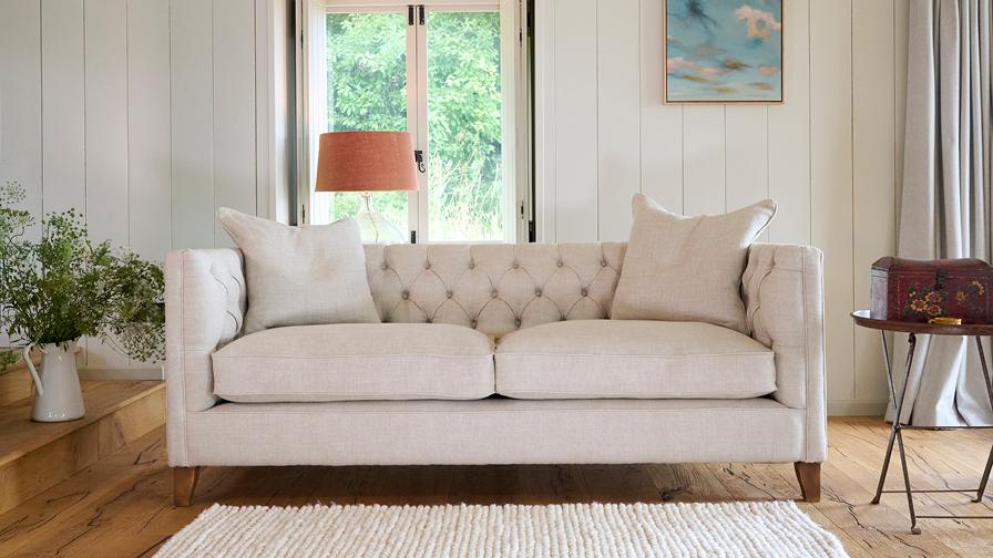 Sofas & Stuff | Haresfield 3 seater sofa in Sole Linen Natural