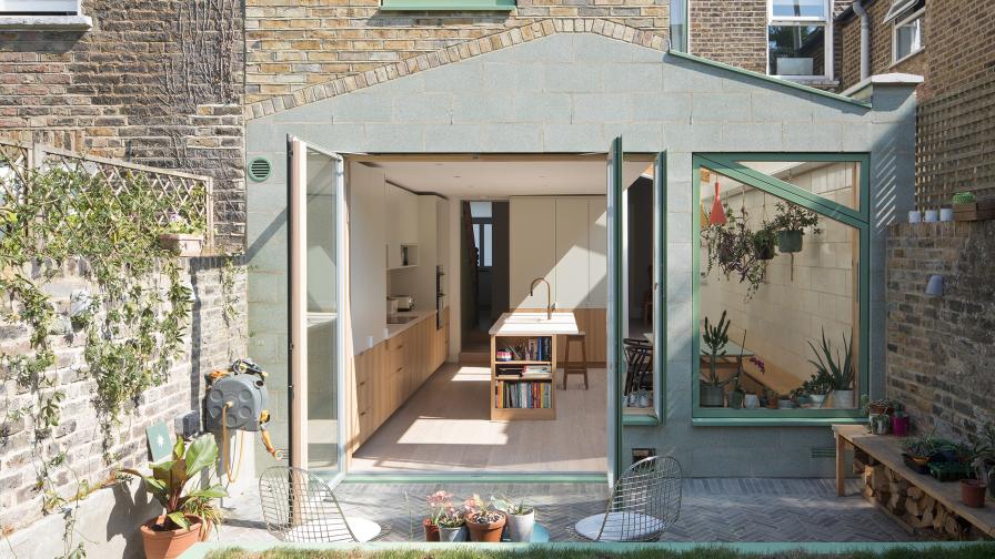 The Green House feat. Hollington Wide Plank wood flooring