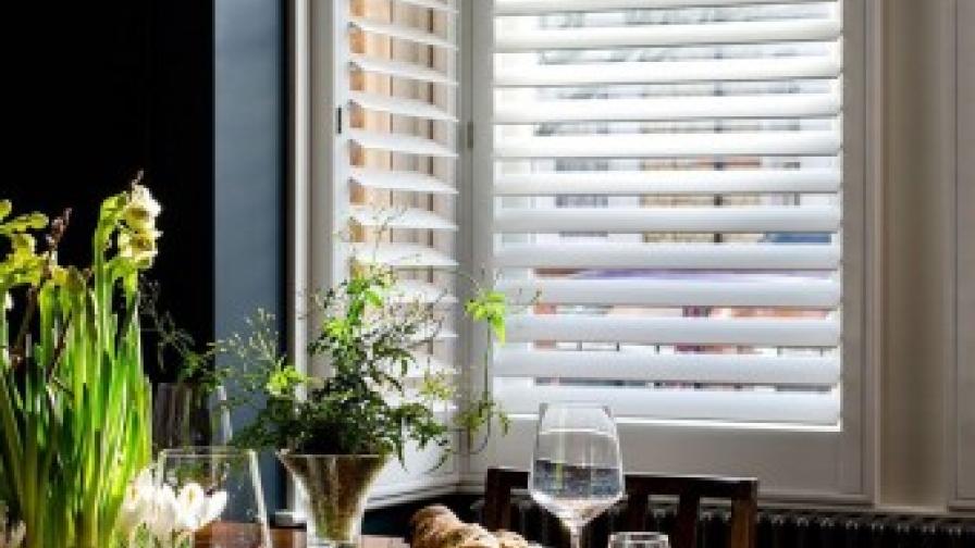 Dining Room Shutters by Plantation Shutters Ltd