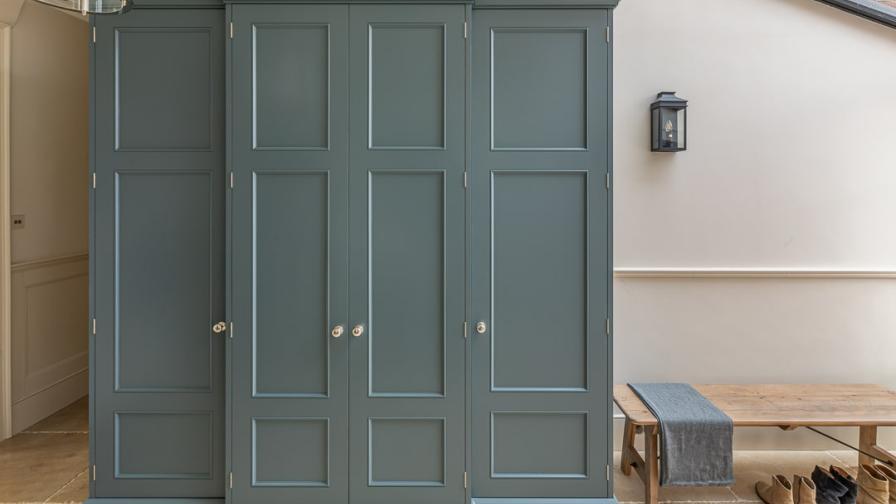 Mark Taylor Design Entrance Hall Bespoke Cabinet