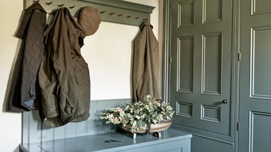 Cloakroom Modern Country Interior Design