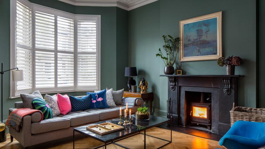 Bay Window Shutters by Plantation Shutters Ltd