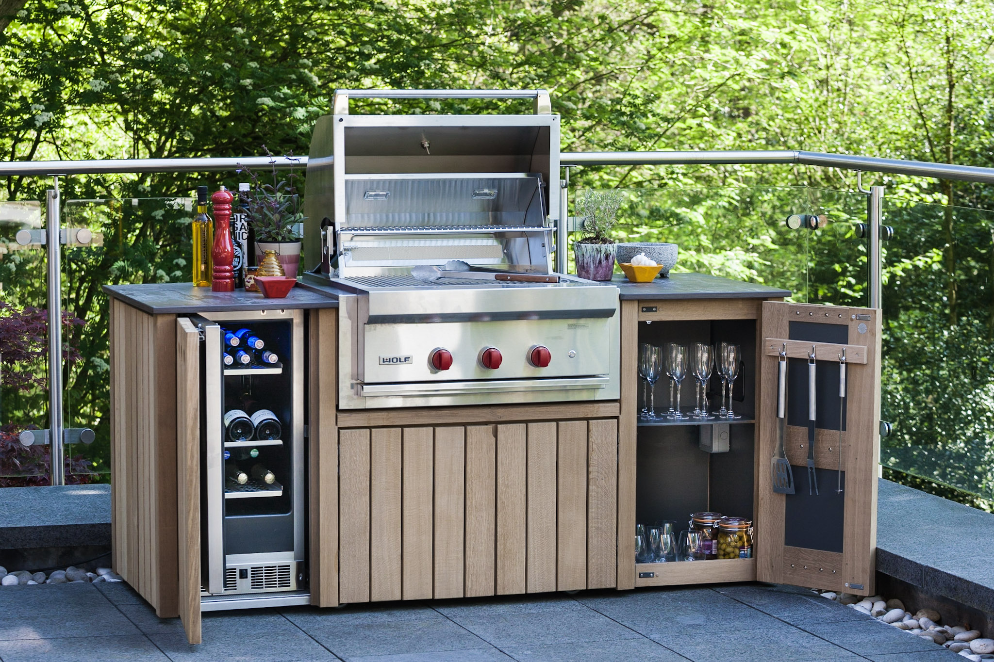 Gaze Burvill outdoor kitchen A la Carte Grill Station