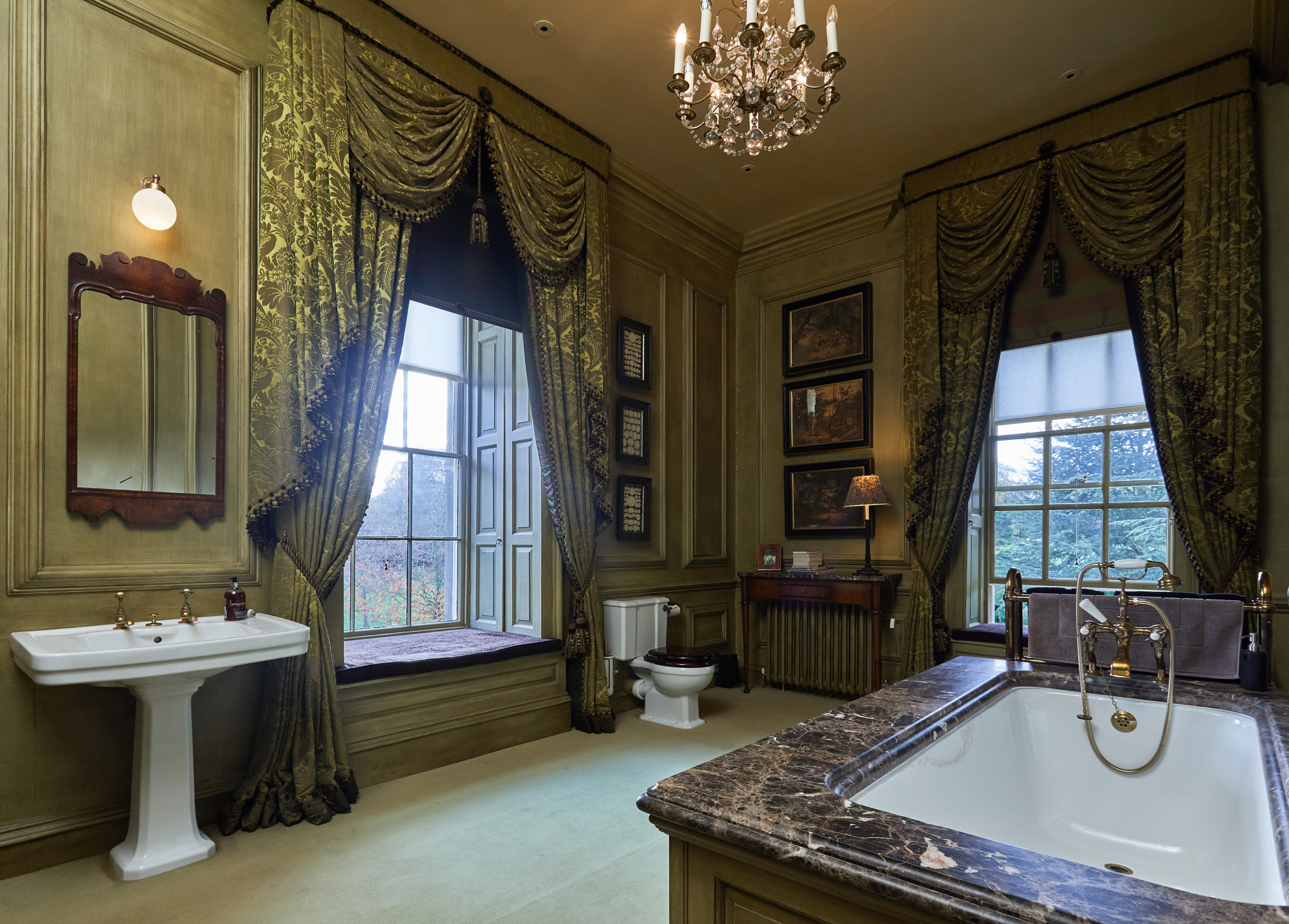 Bathroom by William Woods Interior Design